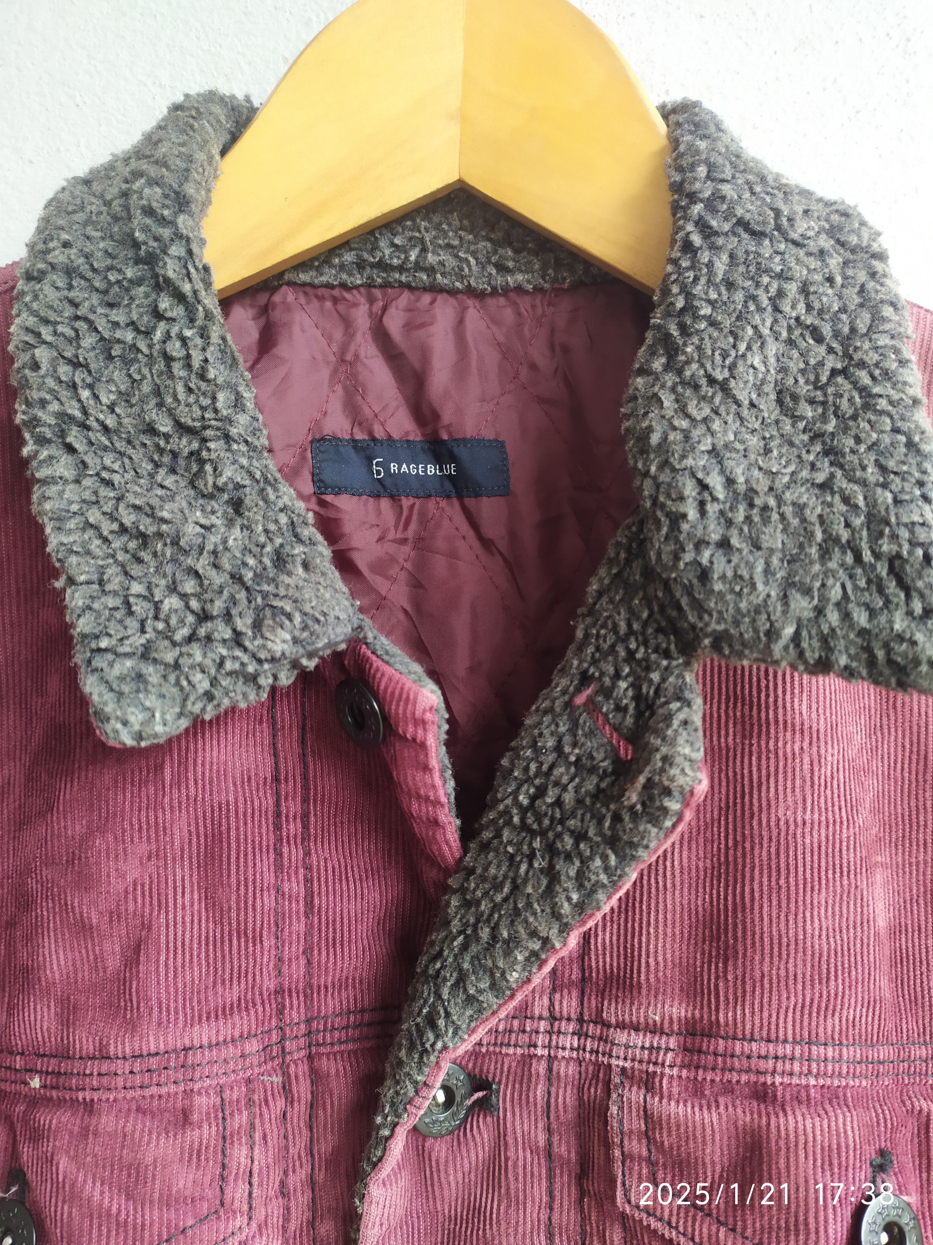 If Six Was Nine × Japanese Brand × Le Grande Bleu (L.G.B.) Japanese brand 6 Rageblue Curduroy Jacket Size US M / EU 48-50 / 2 - 3 Thumbnail