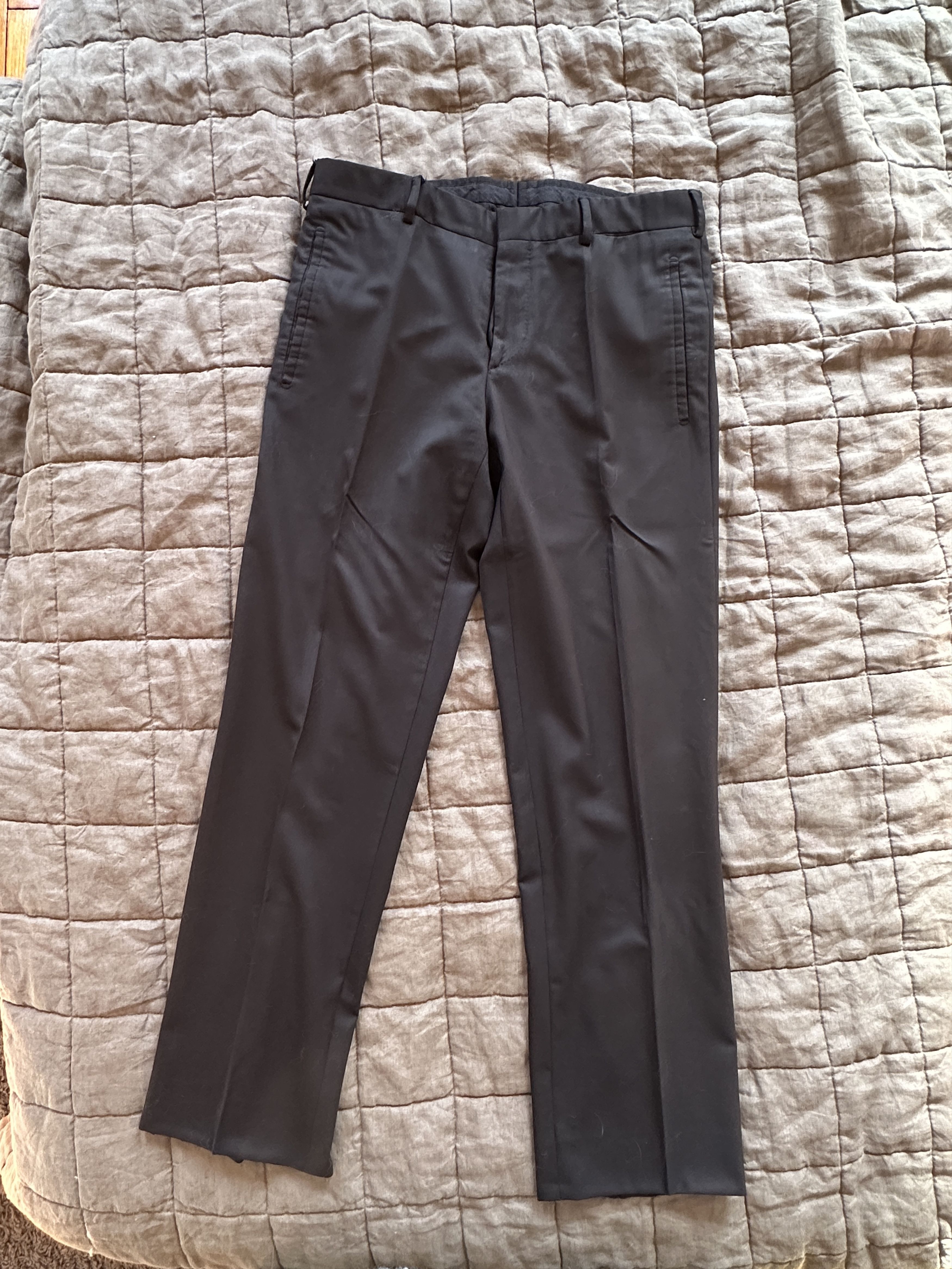 Prada Prada Black Wool Suit — 48R IT / 38R US — Made in Italy Size 38R - 3 Thumbnail