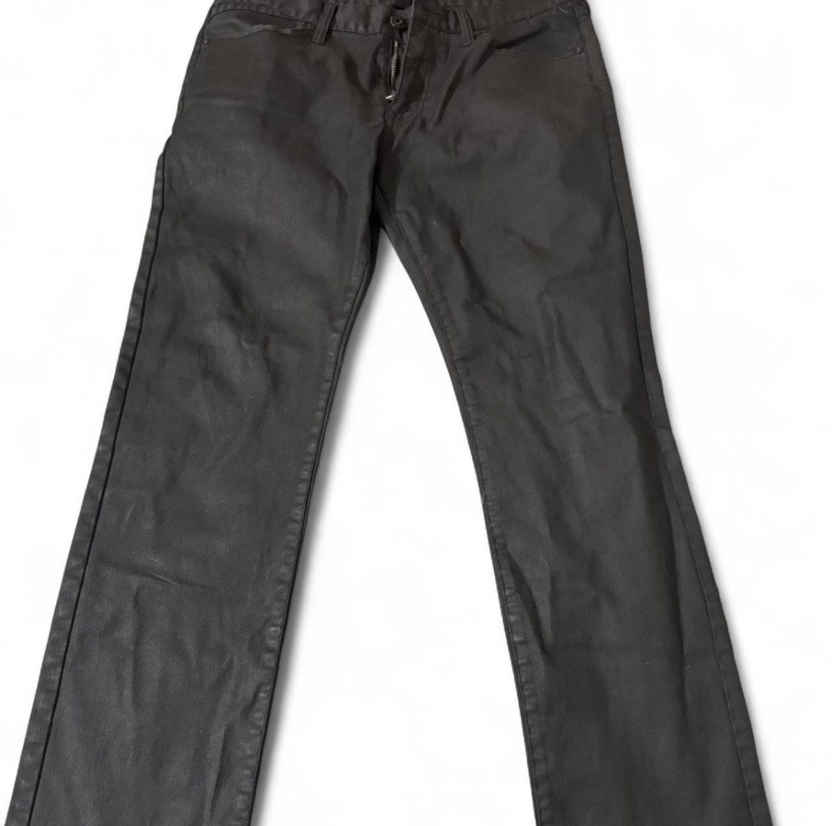 Guess Black waxed denim Size US 32 / EU 48 - 1 Thumbnail