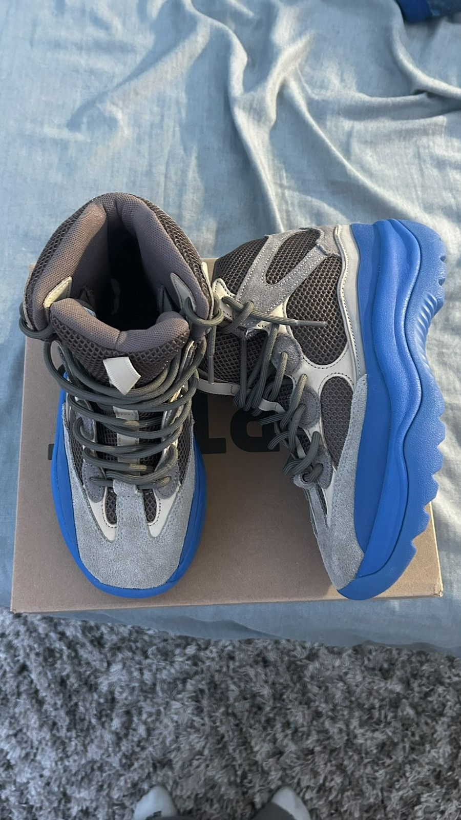 Yeezy Yeezy Boot ‘Blue Taupe’ Size US 8.5 / EU 41-42 - 4 Thumbnail