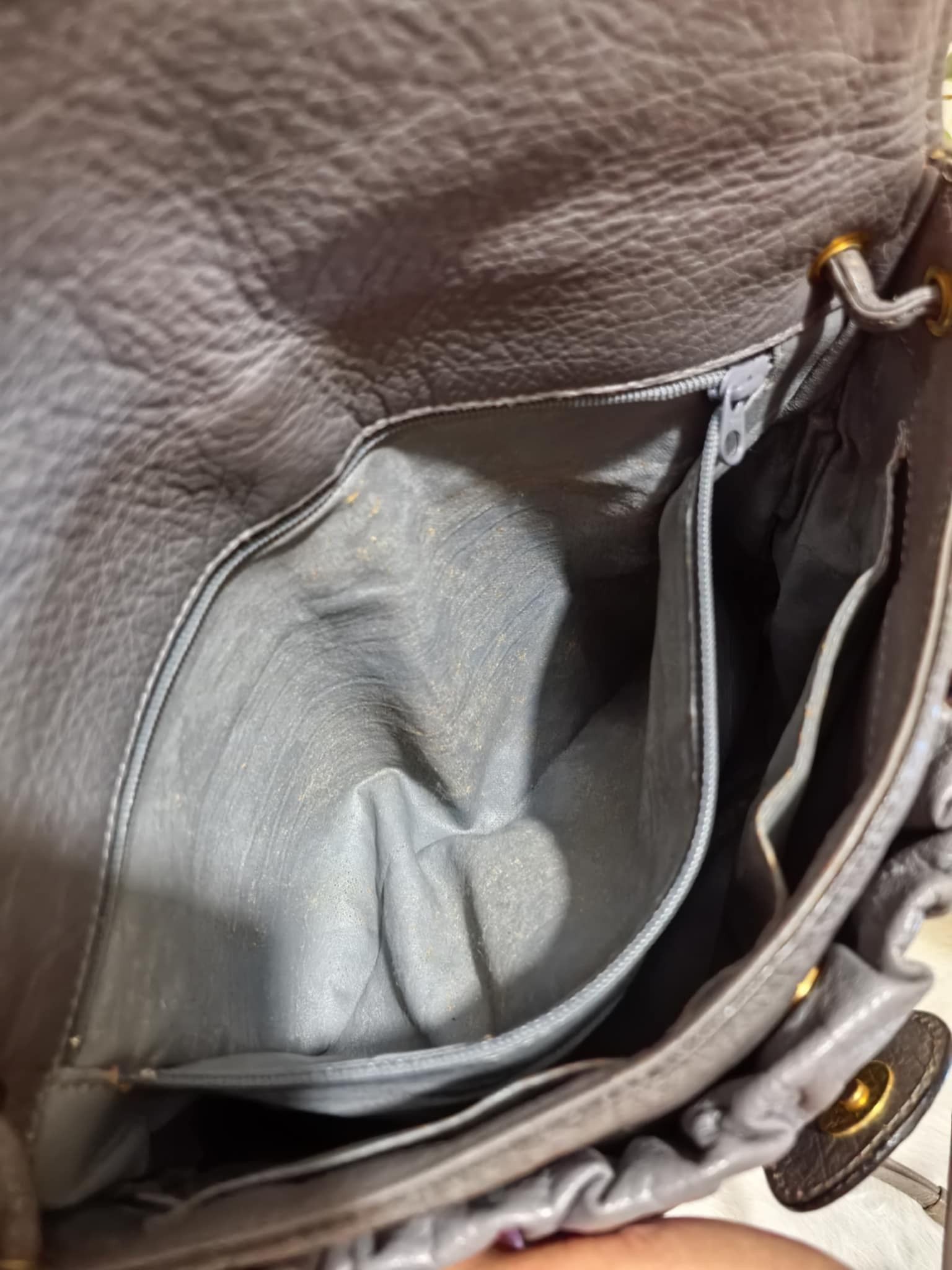Japanese Brand × Vintage ORIGINAL JAPAN OSTRICH LEATHER SLING BAG/ CROSSBODY BAG. Size ONE SIZE - 14 Thumbnail