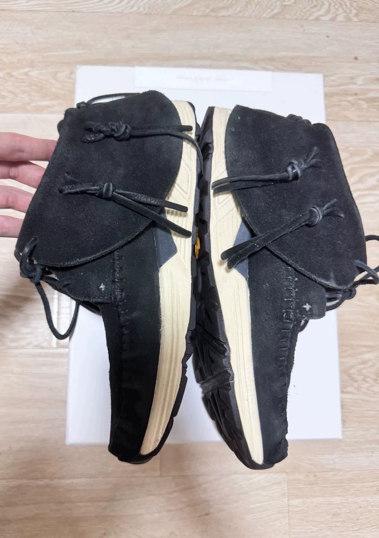 Visvim visvim 16SS FBT Vintage Suede Tassel Sneaker Black US9 Size US 9 / EU 42 - 2 Thumbnail