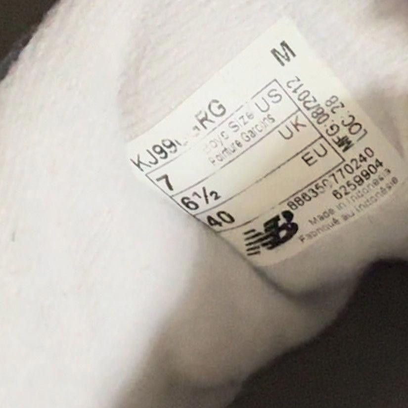 New Balance NEW BALANCE • 990v3 Big Kid "Grey" (7M) Size US 7 / EU 40 - 5 Thumbnail