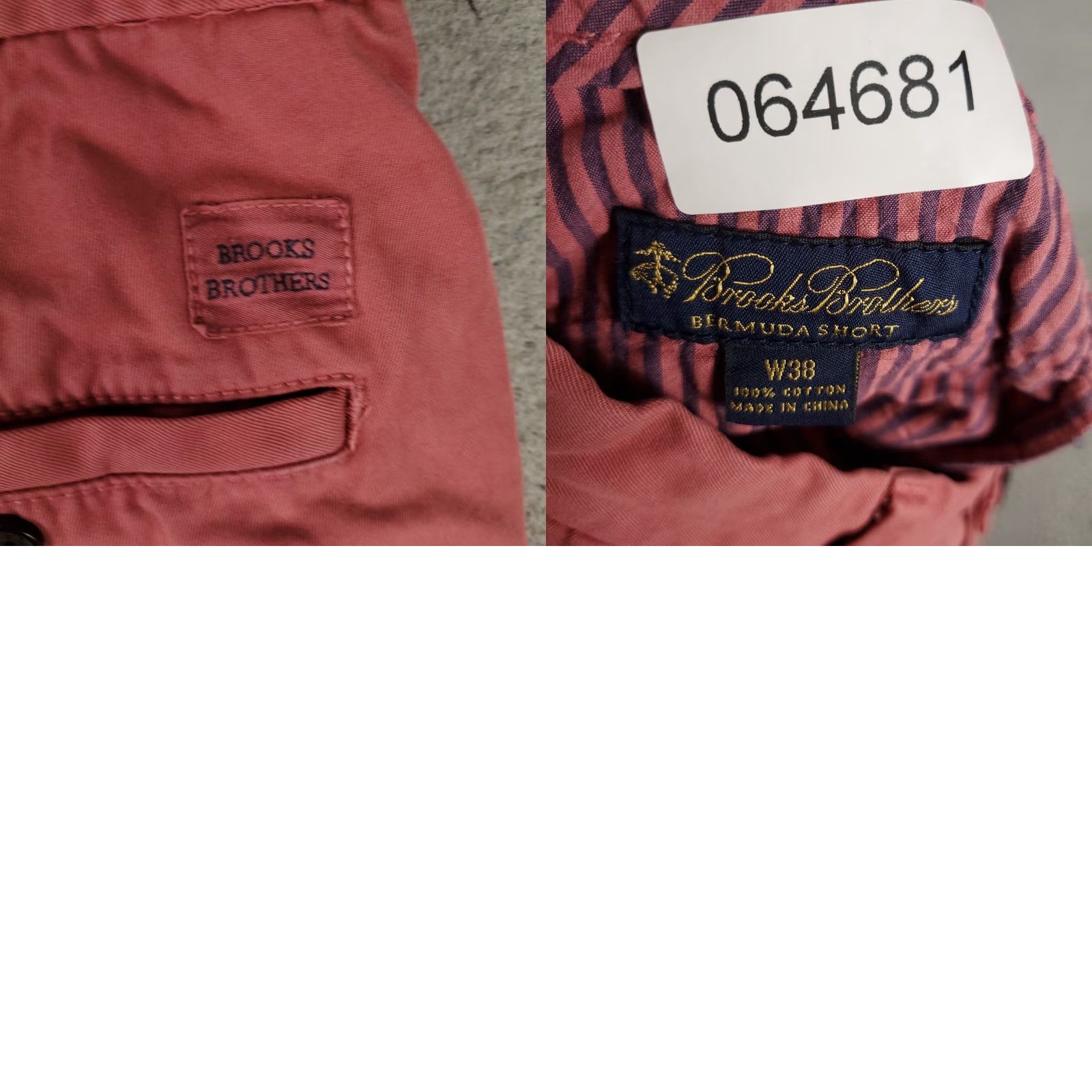 Brooks Brothers VINTAGE? No, Brooks Brothers Shorts Men 38 Red Flat Front Chino Slash Pockets Cotton Men's Swim Casual Business - Regular 38 Red Mens Size US 38 / EU 54 - 8 Thumbnail