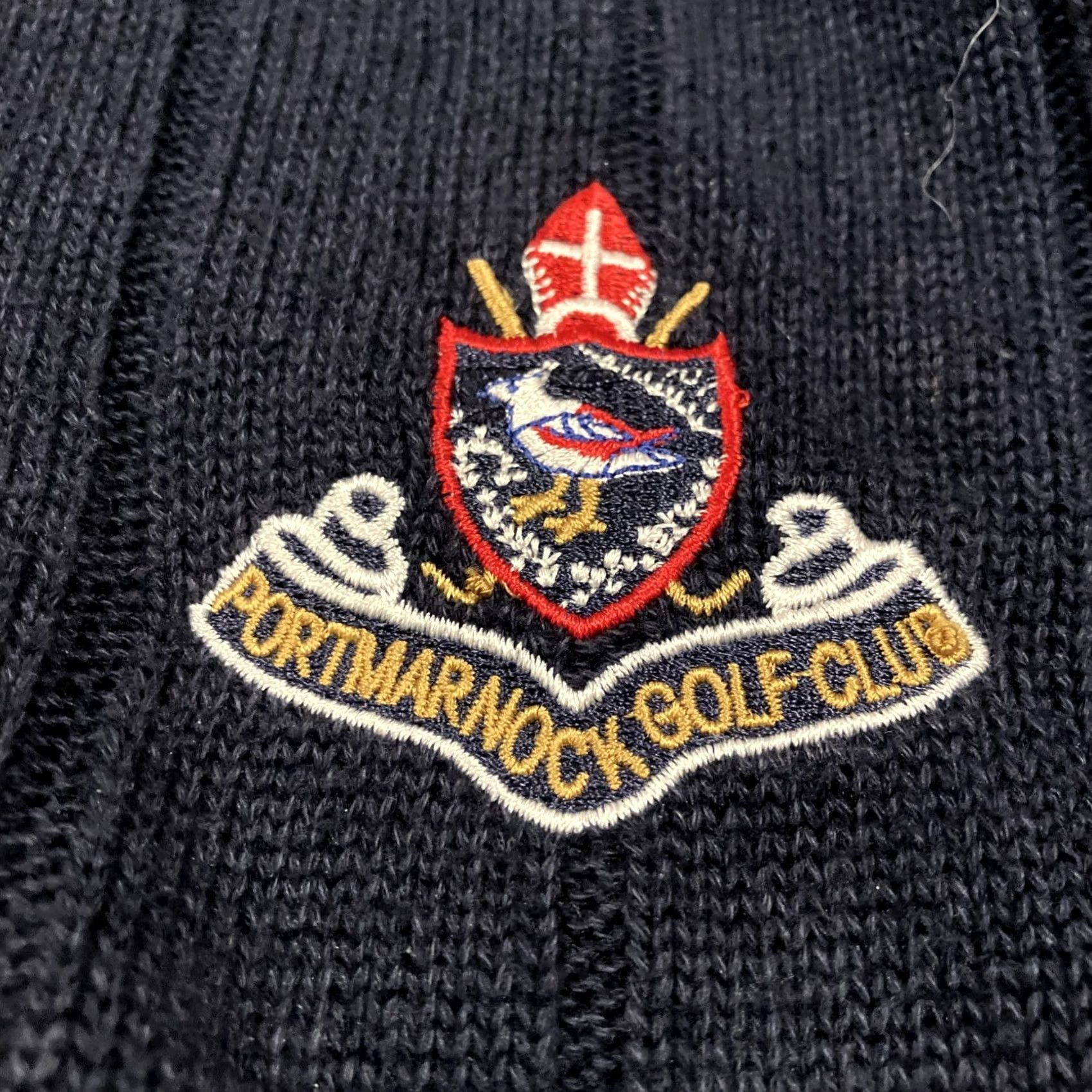 Oscar Jacobson Vintage Oscar Jacobson Portmarnock Golf Club V Neck Cotton Sweater Large Size US L / EU 52-54 / 3 - 2 Thumbnail