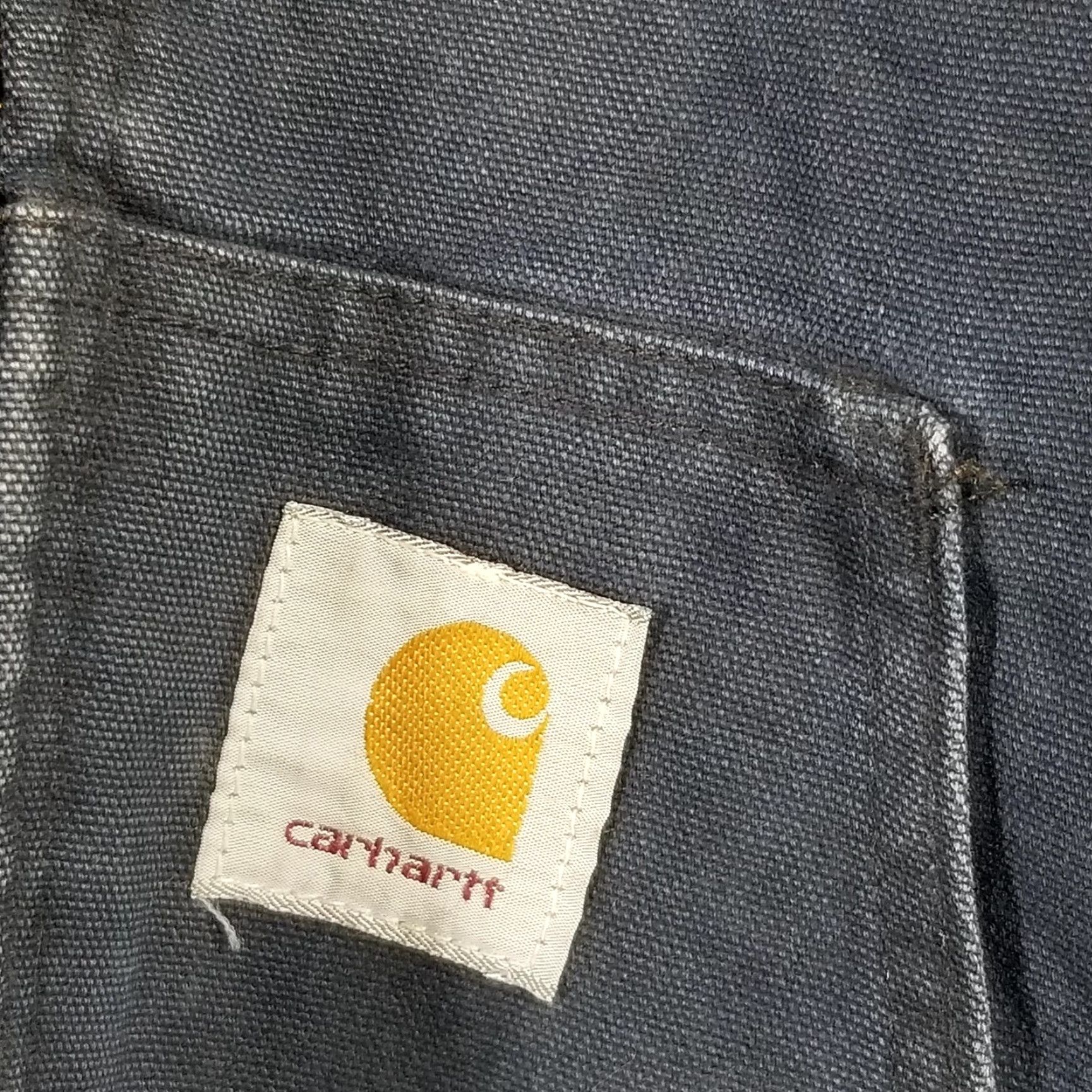 Carhartt Vintage Carhartt Hooded Jacket Men 3XL Blue Canvas Lined 90s Detroit Coat JQ283 Size US XXL / EU 58 / 5 - 4 Thumbnail