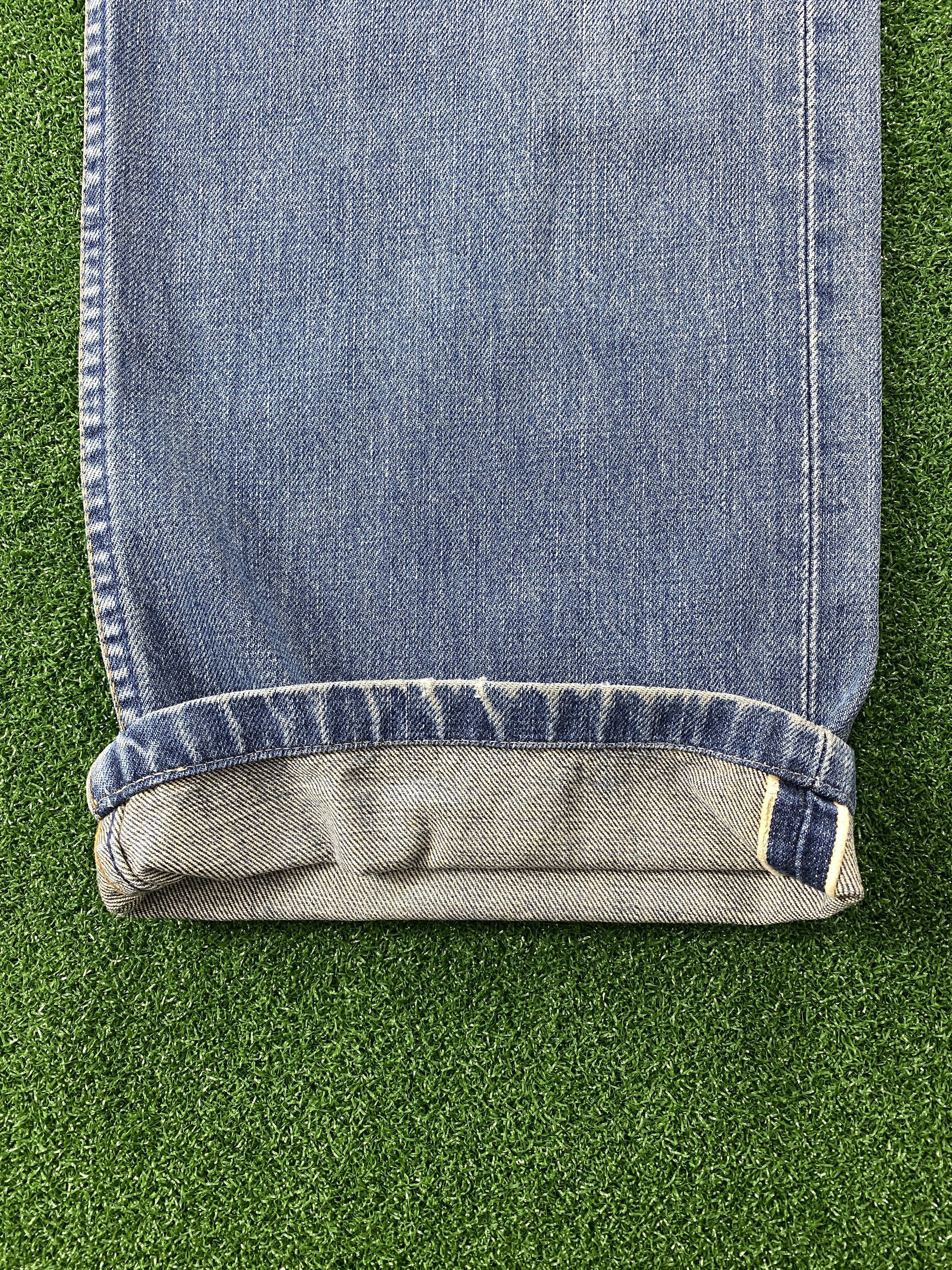 Levi's 💢 Rindem Selvedge Vintage Levi's 504 Faded Jeans CP0085 Size US 30 / EU 46 - 6 Thumbnail