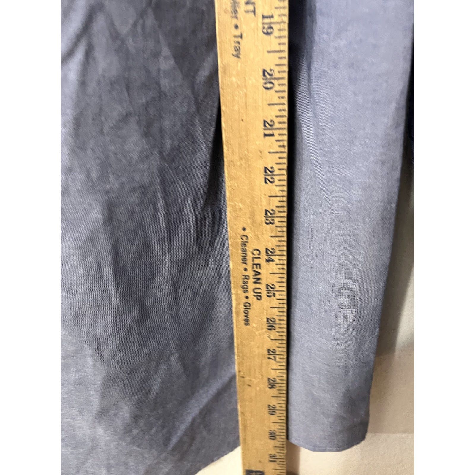 Tommy Hilfiger VINTAGE Tommy Hilfiger Shirt Regular Fit Blue Solid Long Sleeve Button-Down M Adult Medium Blue Mens Shirt Size US M / EU 48-50 / 2 - 4 Thumbnail