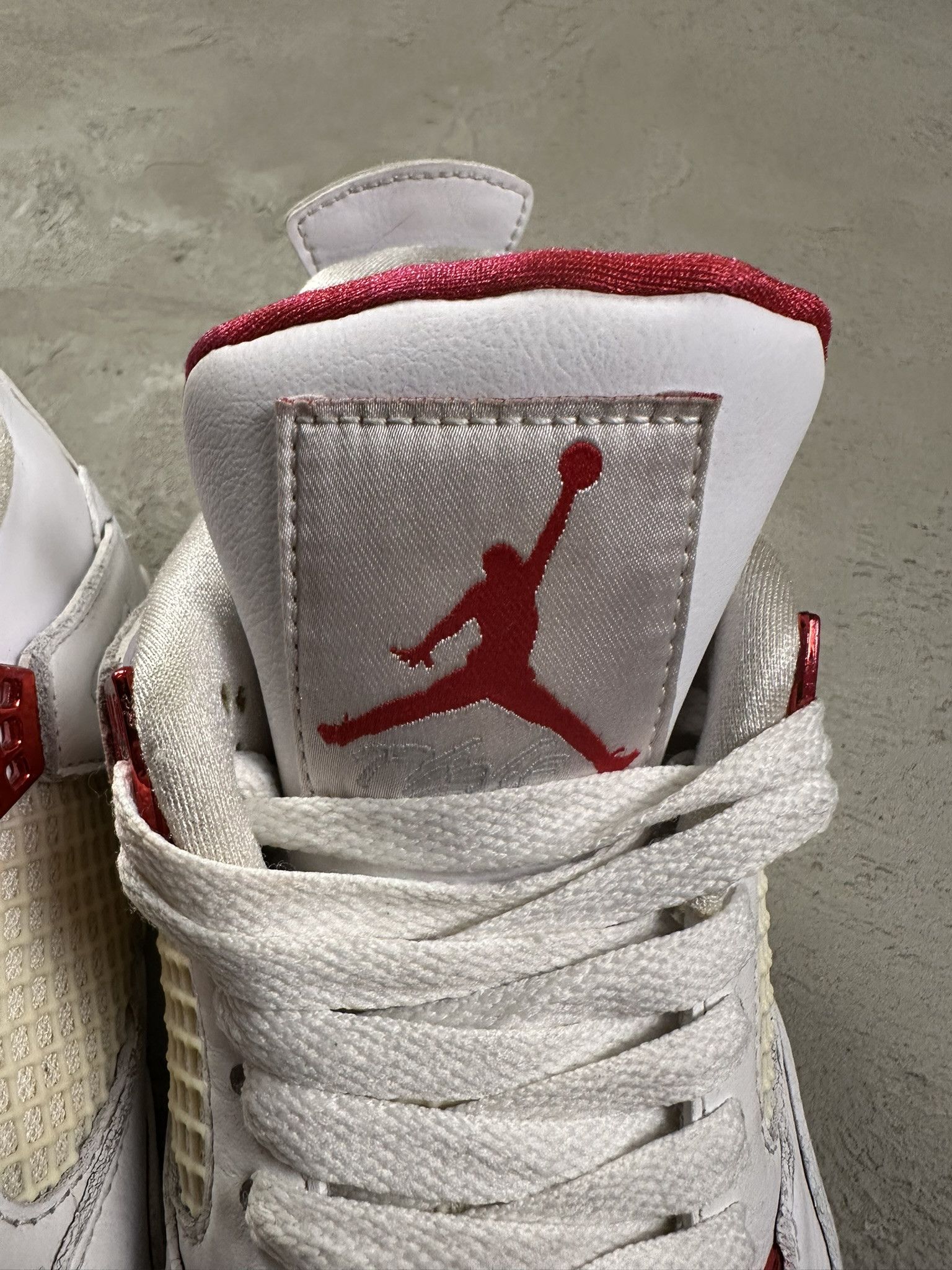 Jordan Brand Jordan 4 Metalic Red Hi Sneakers Hype Size US 9.5 / EU 42-43 - 5 Thumbnail