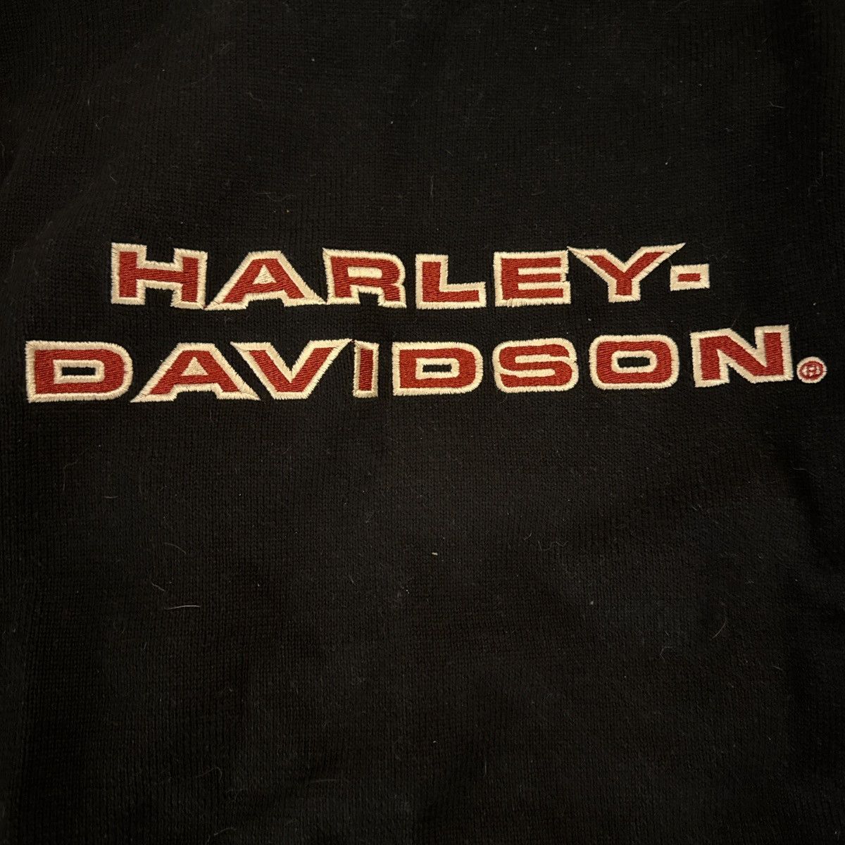 Harley Davidson Vintage Harley Davidson knit sweater Size US XL / EU 56 / 4 - 2 Thumbnail