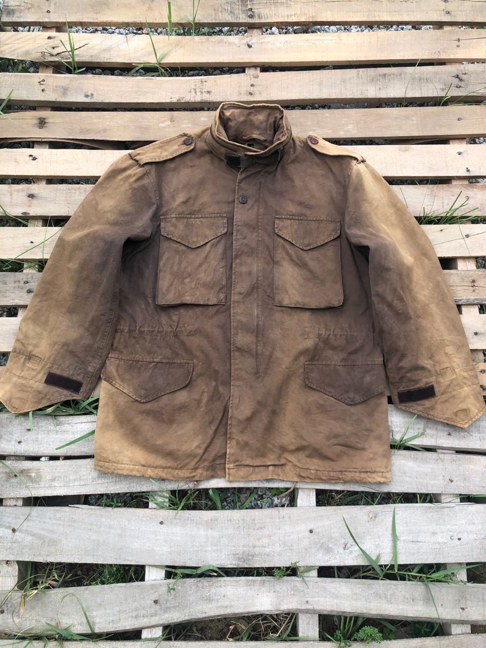 Other Vintage Military M65 Parka Jacket Washed Size US L / EU 52-54 / 3 - 1 Thumbnail