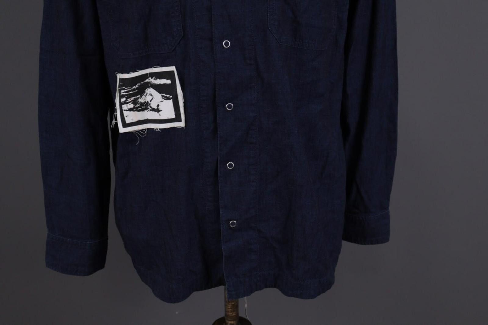 Edwin EDWIN Mechanic Shirt Patched Flannel Shirt Size M Size US M / EU 48-50 / 2 - 4 Thumbnail
