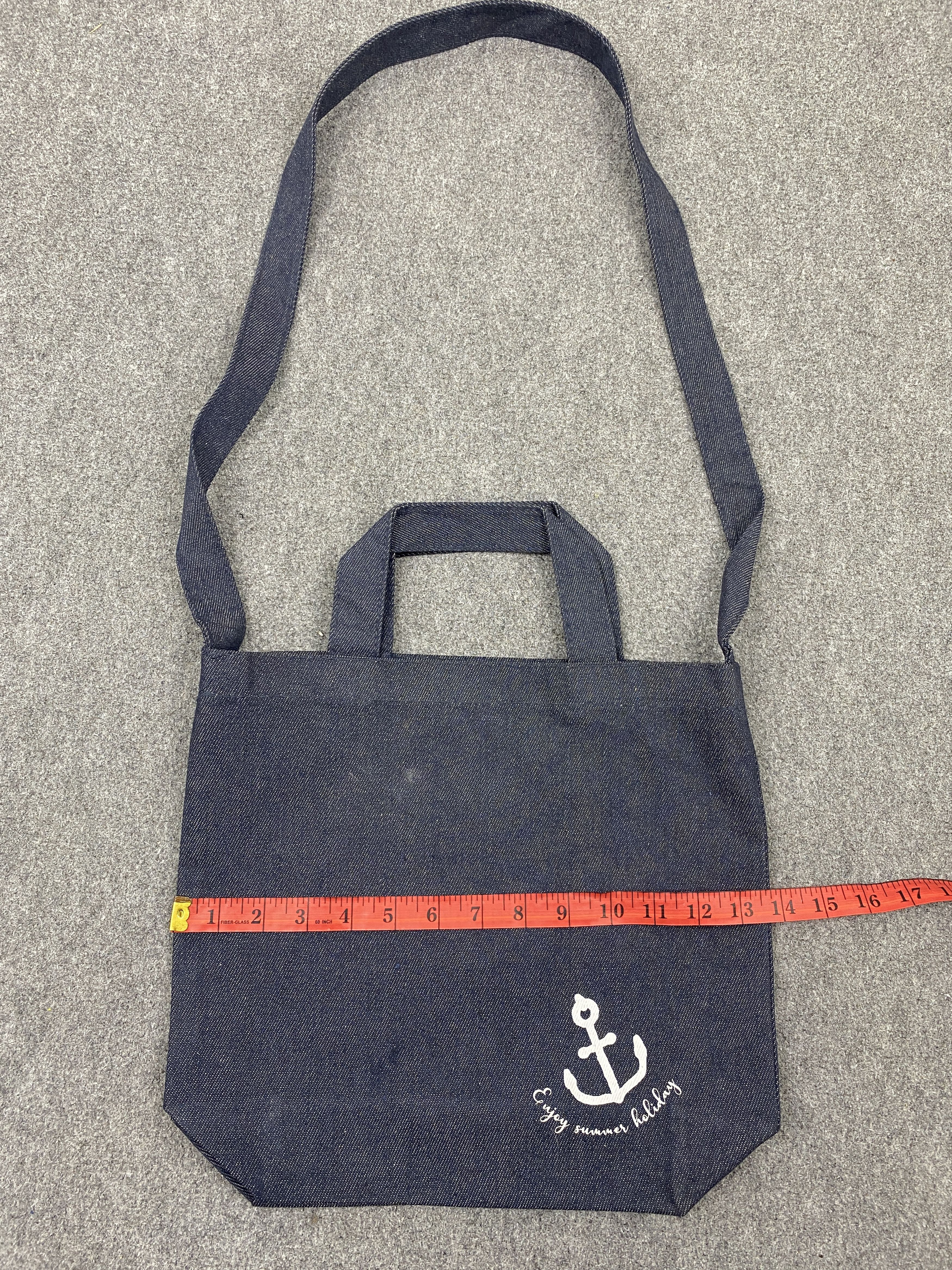 Japanese Brand Vintage Japanese Brand Canvas Crossbody Bag BG0178 Size ONE SIZE - 6 Thumbnail