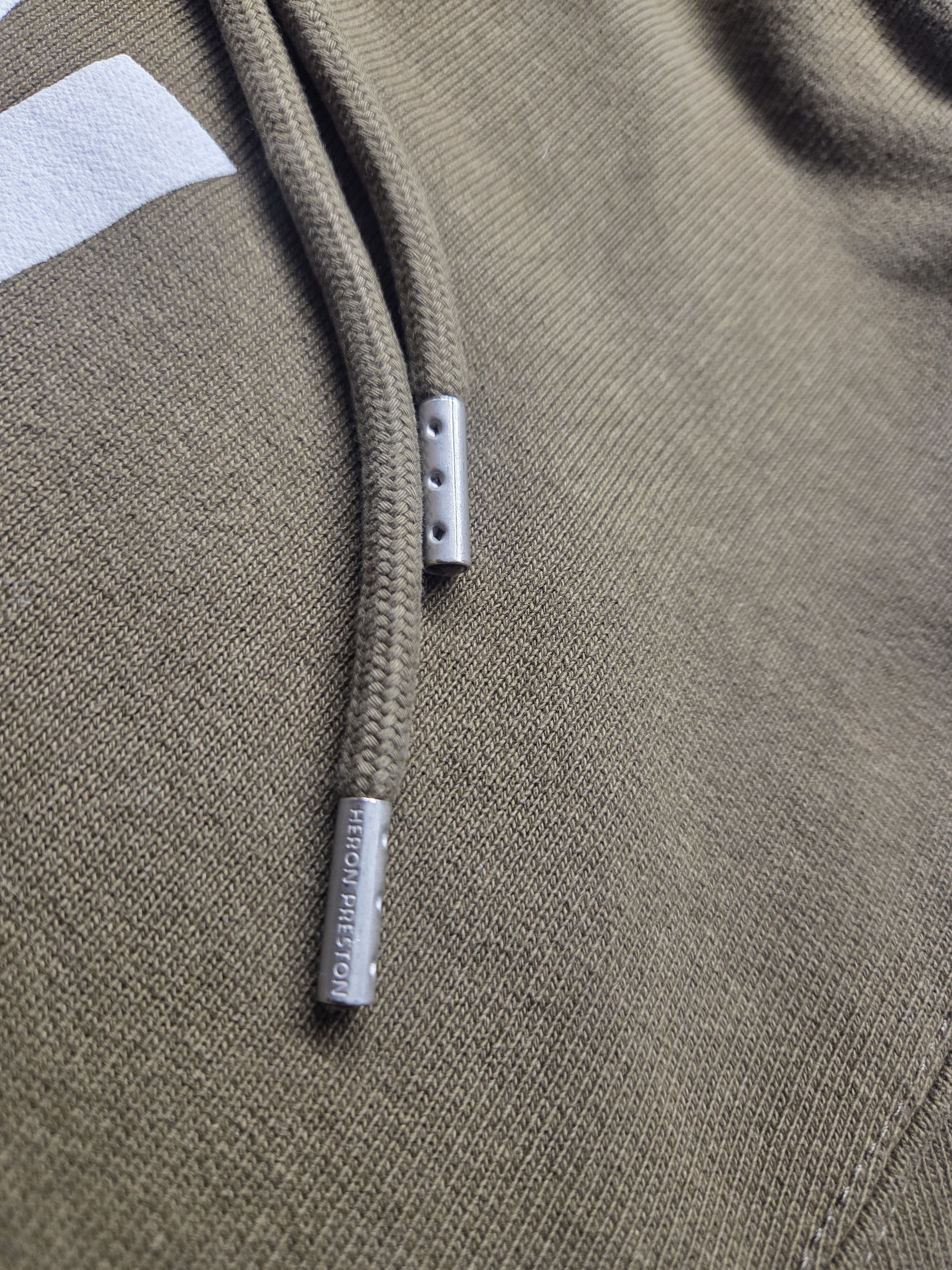 Heron Preston HPNY Hooded Sweatshirt in Olive Sz M Size US M / EU 48-50 / 2 - 3 Thumbnail