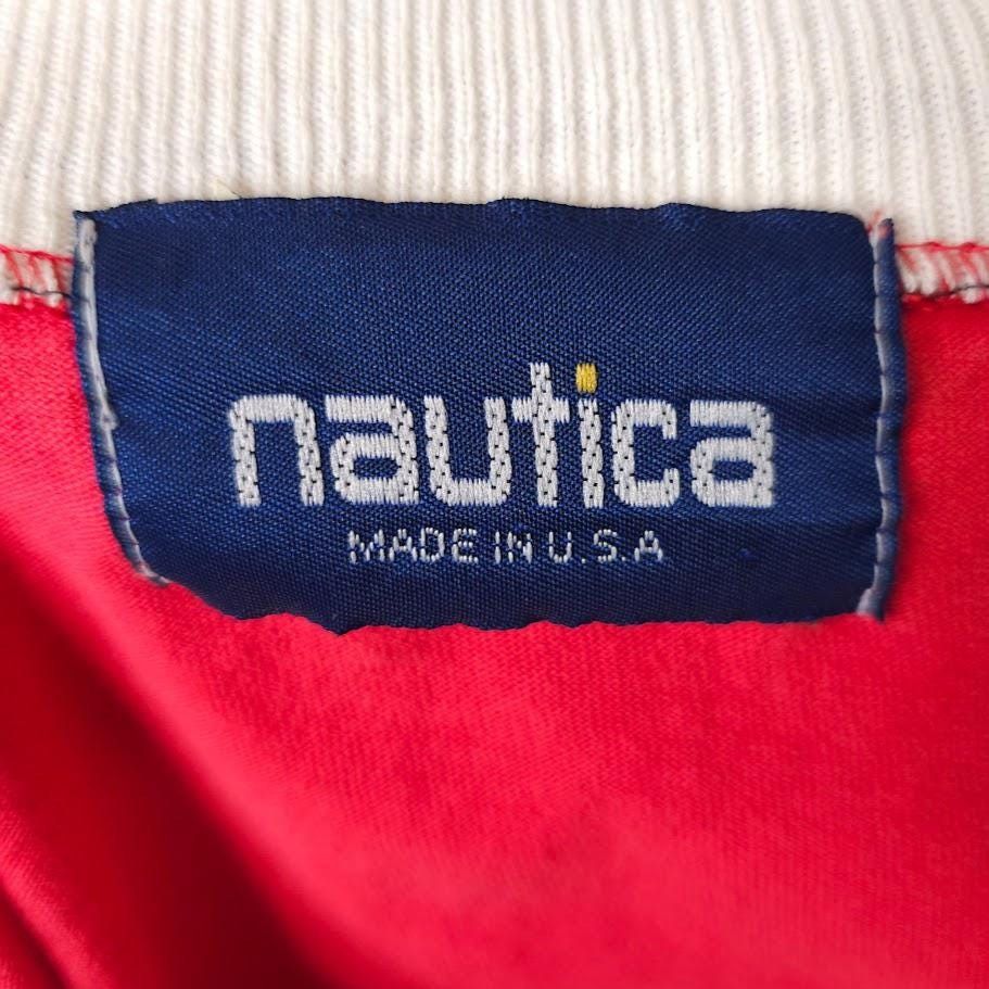 Vintage Vintage Nautica T Shirt Mens Size XL Red 90s Sailing Yacht Size US XL / EU 56 / 4 - 4 Thumbnail
