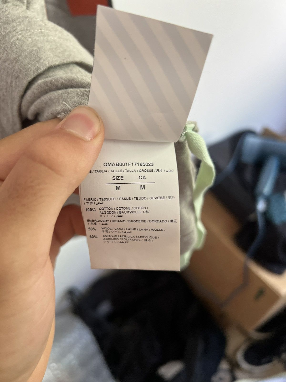 Off-White Off white Seeing things Long Sleeve TEE Size US M / EU 48-50 / 2 - 12 Thumbnail