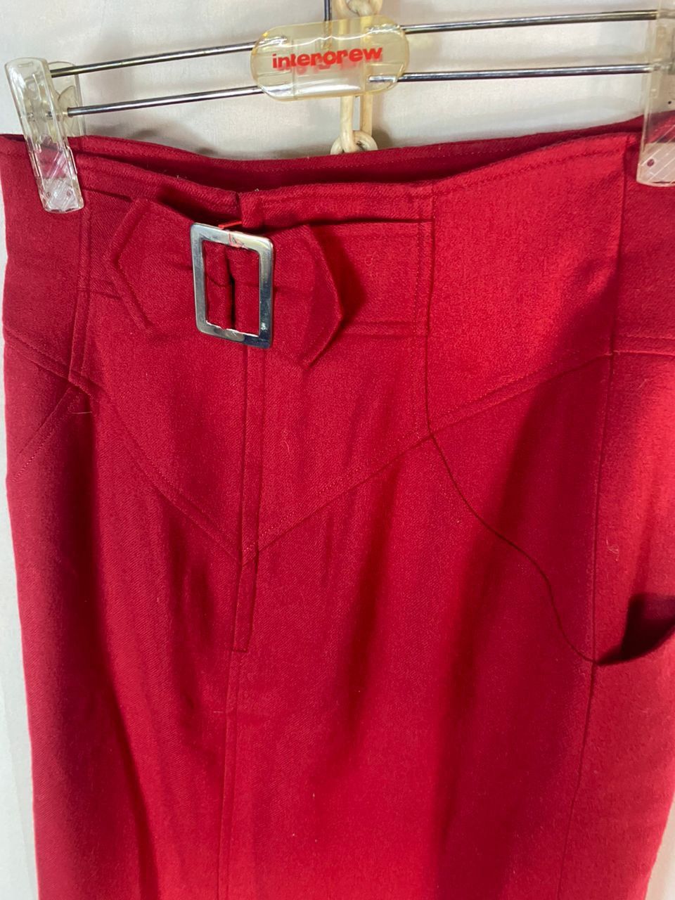 Courreges 🔥Best price 🔥Courreges paris red skirt Size 25" / US 0 / IT 36 - 11 Thumbnail