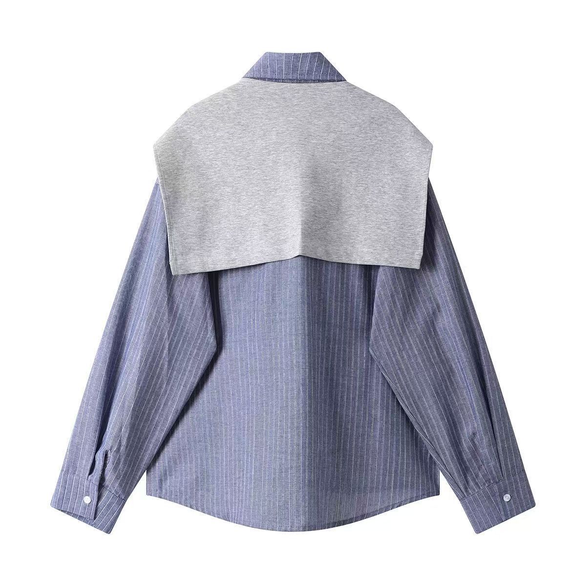 Vintage Shawl Stripe Oversized Shirt Size US M / EU 48-50 / 2 - 3 Thumbnail