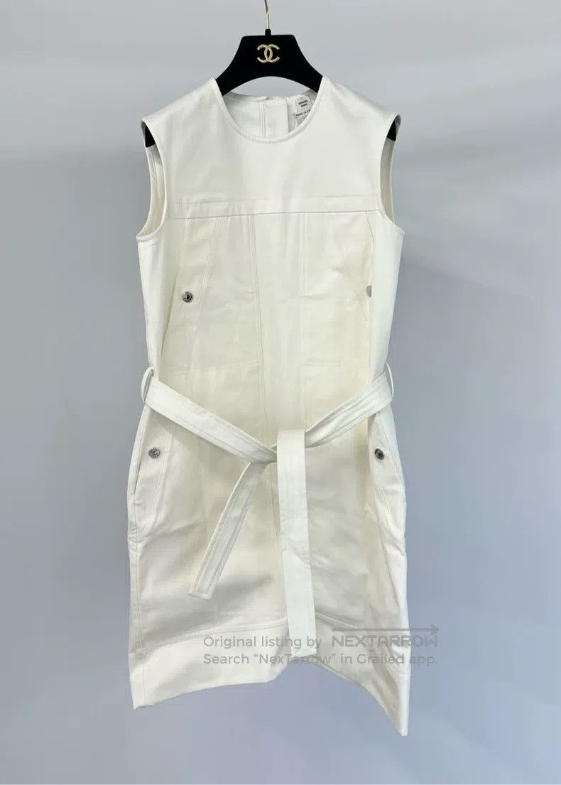 Hermes Hermes White Vest Dress Size XS / US 0-2 / IT 36-38 - 1 Thumbnail