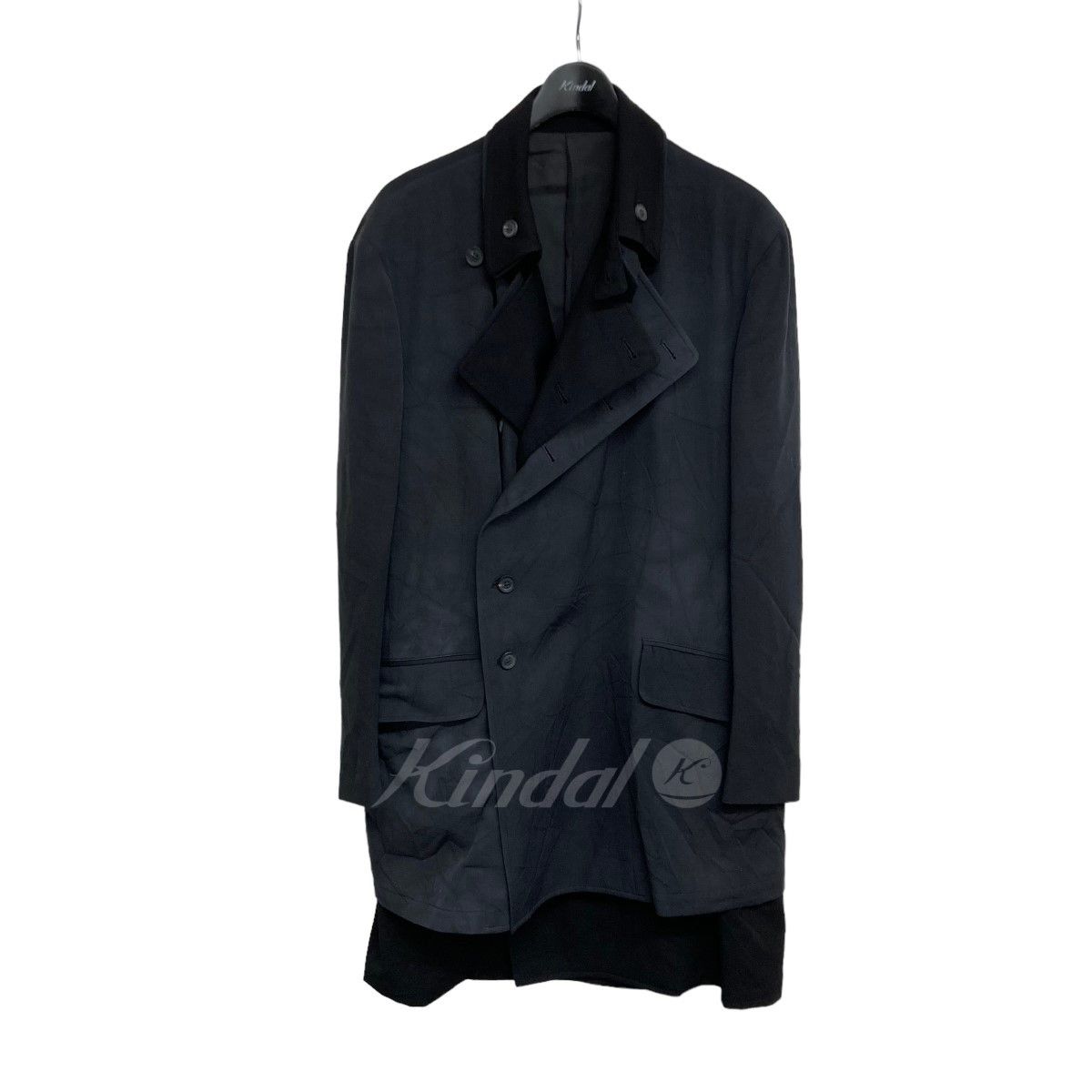 Yohji Yamamoto YOHJI YAMAMOTO pour homme 2018AW 2 layer double 