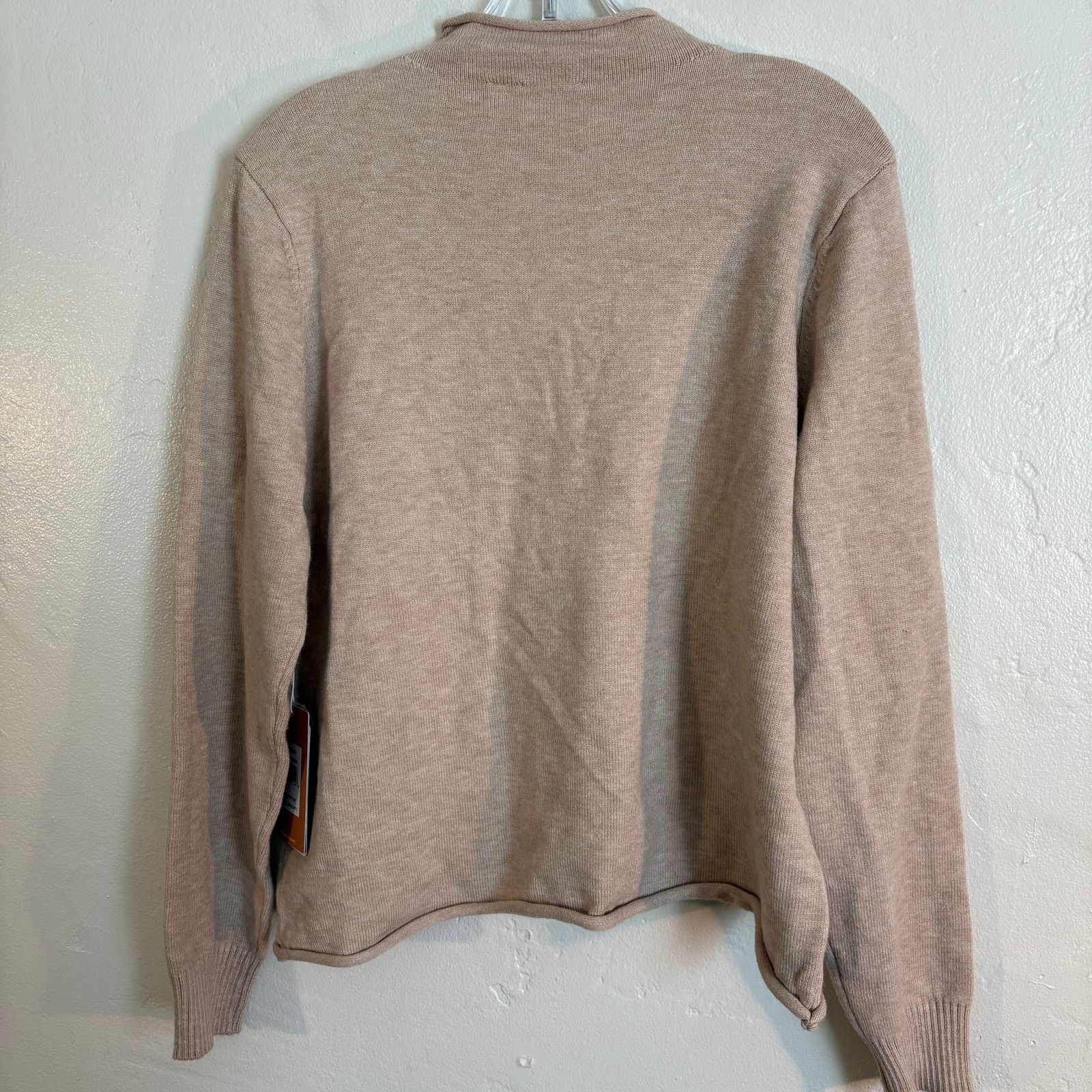 Other NWT Cyrus NYC Turtleneck Sweater in Beige Tan Women’s Size L Size L / US 10 / IT 46 - 6 Thumbnail