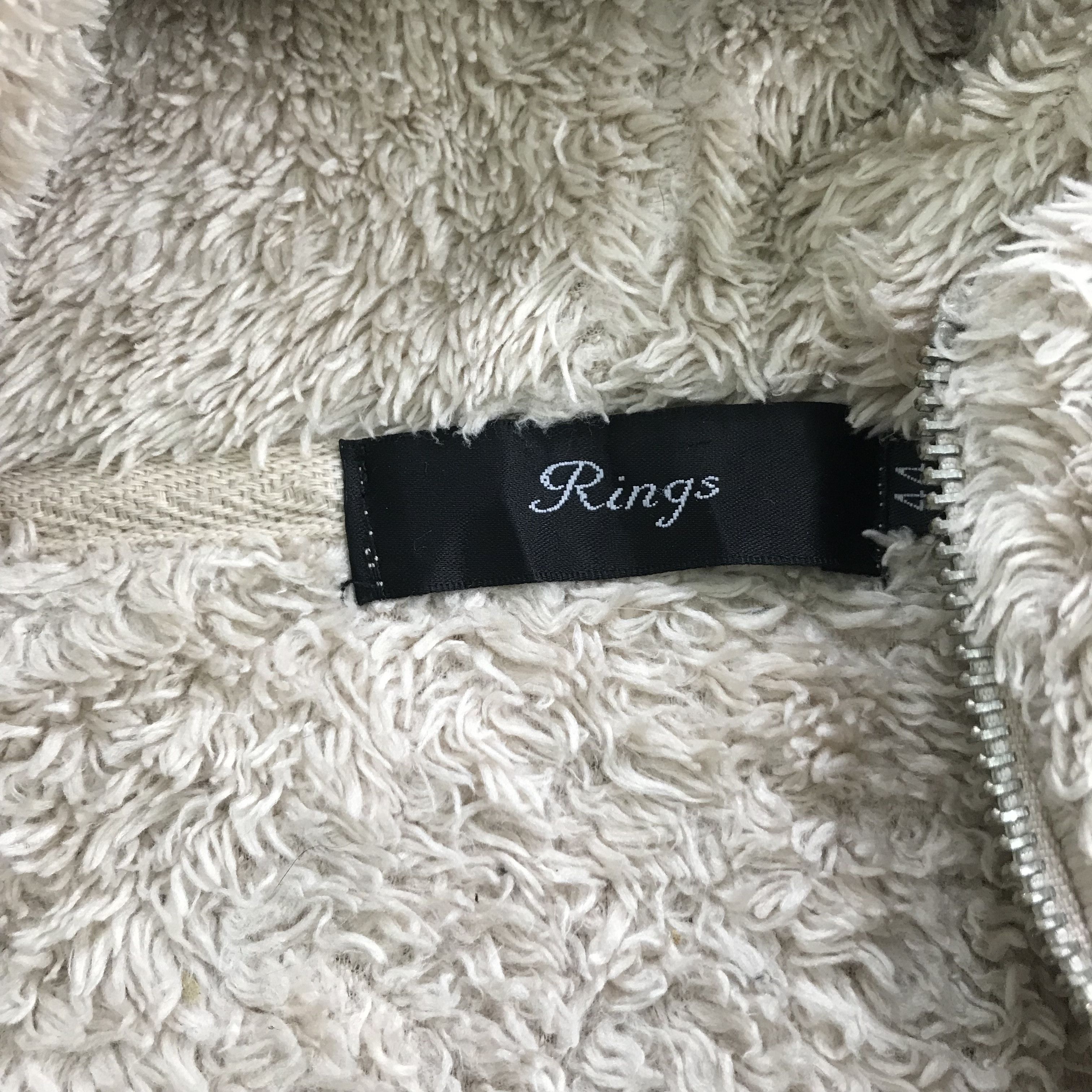 Japanese Brand Be Leage Er Rings fleece jacket Size L / US 10 / IT 46 - 9 Thumbnail