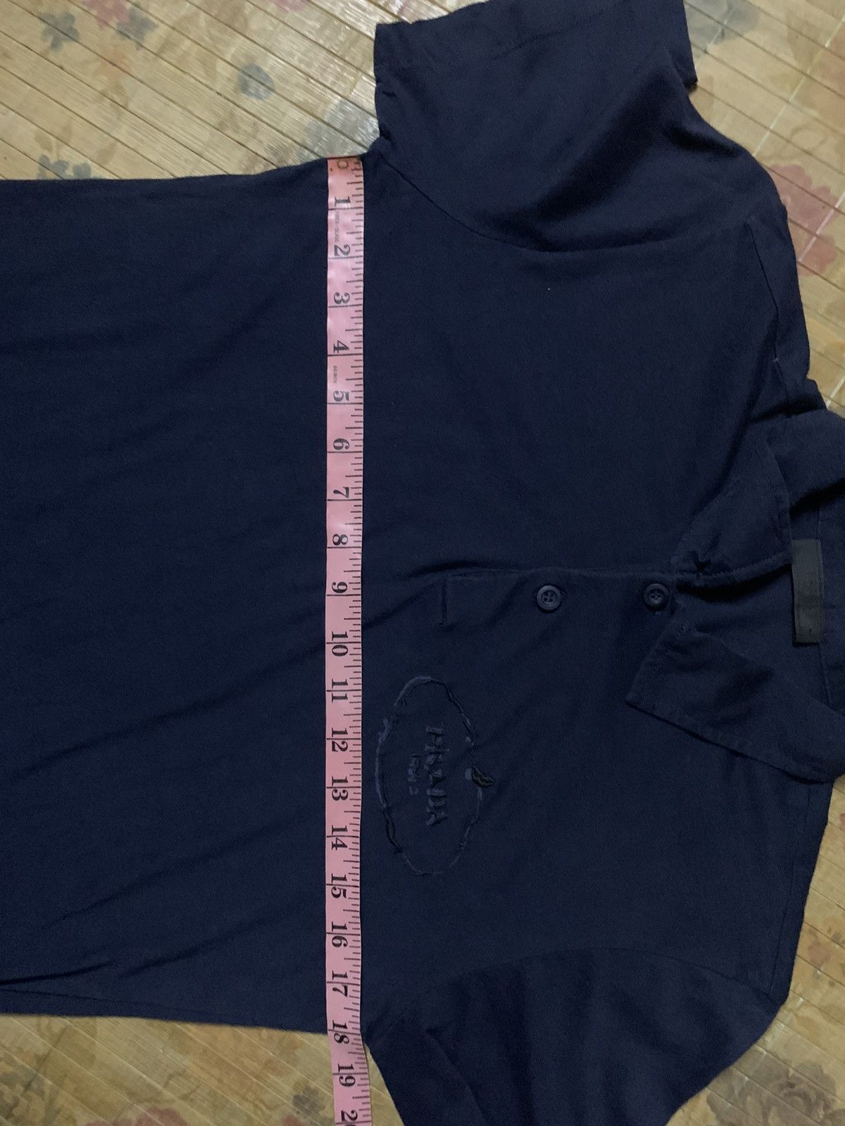 Prada Prada Milano Embroidered Polo Shirt Size US S / EU 44-46 / 1 - 23 Thumbnail