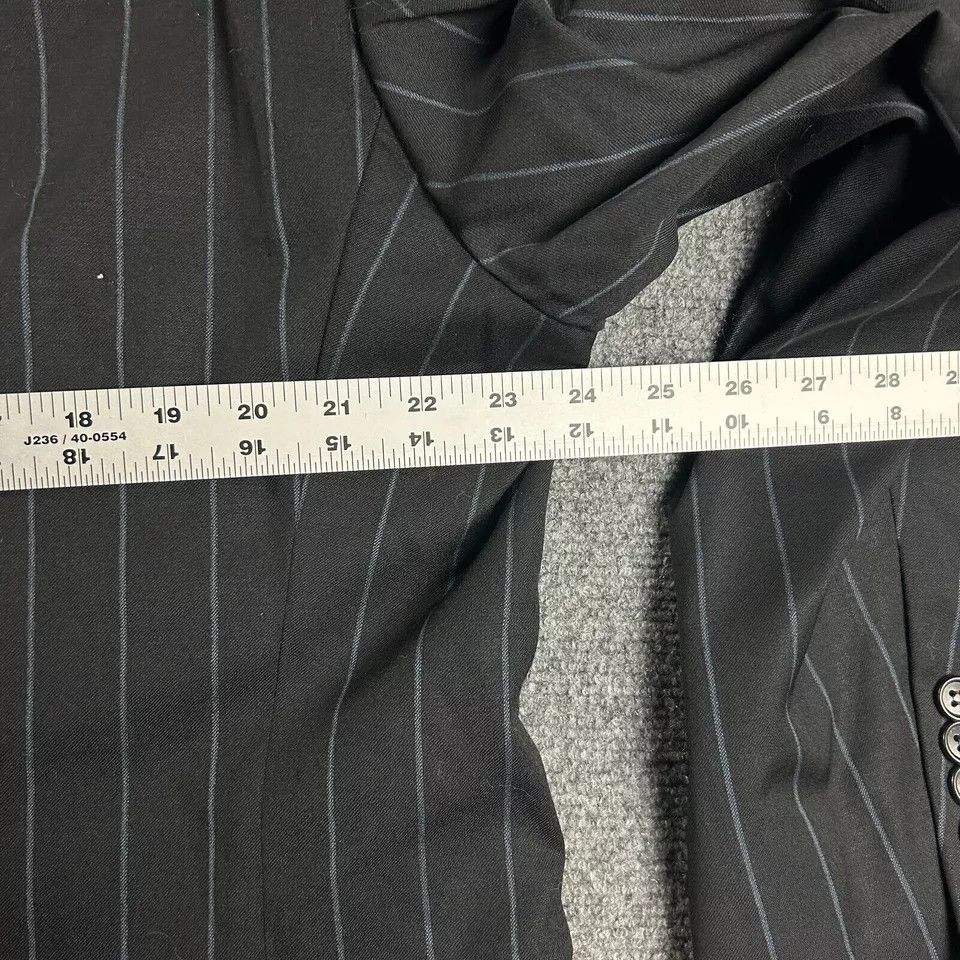 Alexander Julian Colours Alexander Julian Blazer Mens 48R Striped Coat Jacket Size 48R - 4 Thumbnail