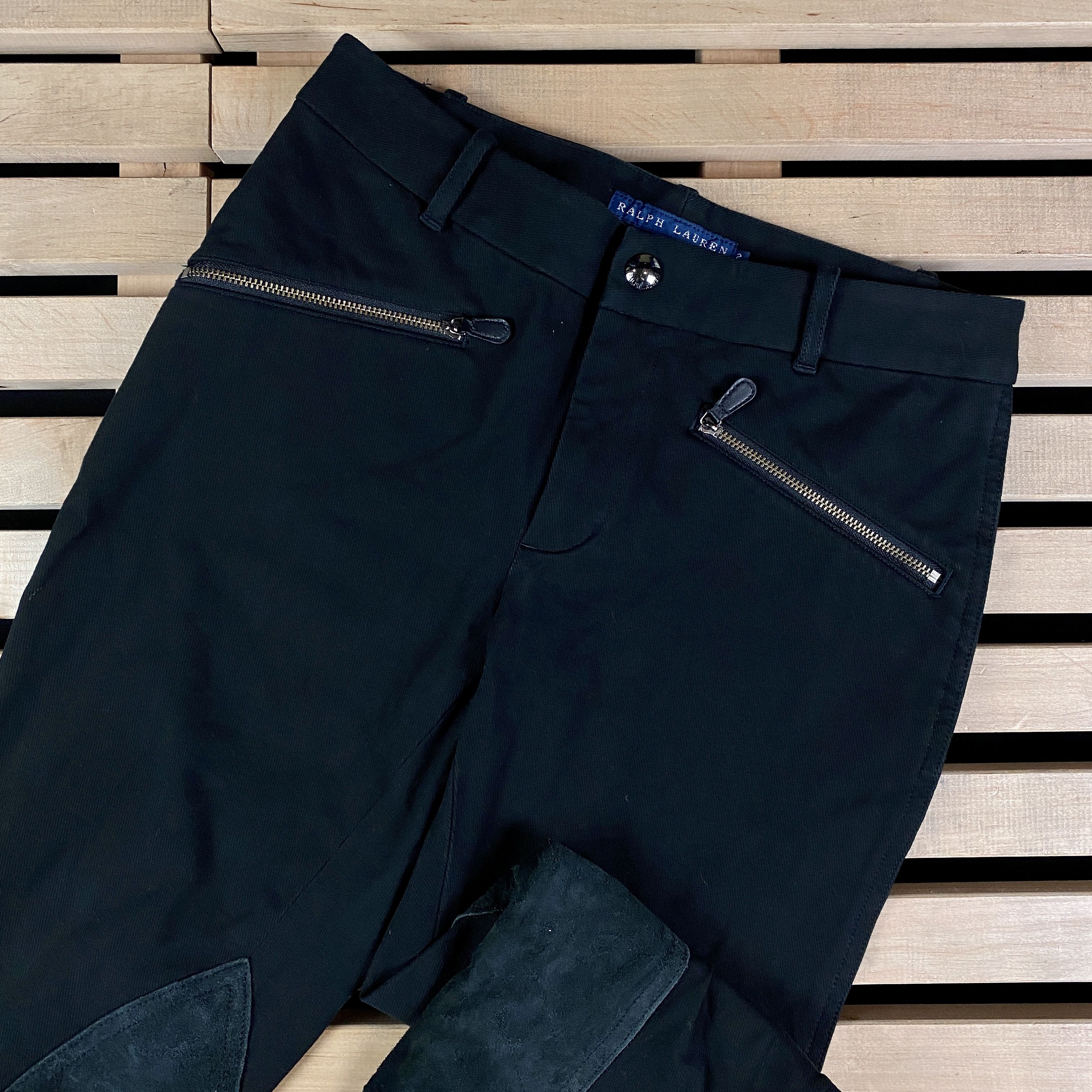 Polo Ralph Lauren × Ralph Lauren Womens Skinny Pants Ralp Lauren Size 2 Cotton Size 24" / US 00 / IT 34 - 2 Thumbnail