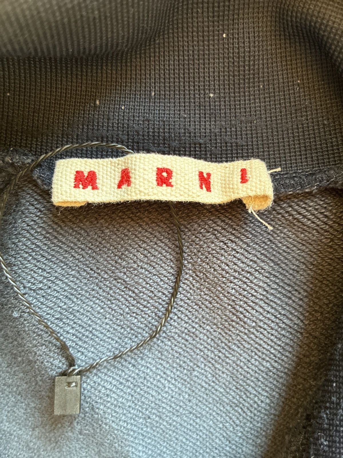 Marni Marni Logo Tape Detail Sweater Size M / US 6-8 / IT 42-44 - 5 Thumbnail
