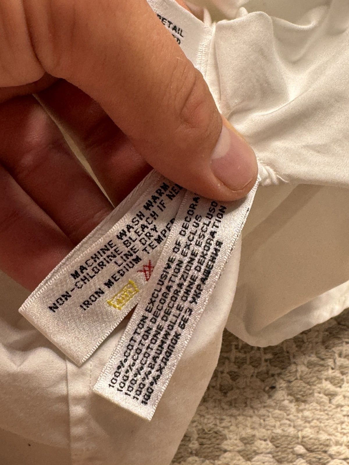 Vintage Ralph Lauren Black Label Luxury White Shirt size 2 Size XS / US 0-2 / IT 36-38 - 8 Thumbnail