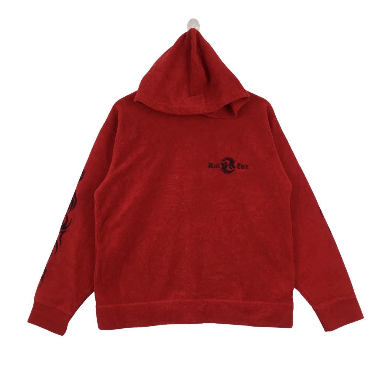 Vintage Vtg SUKAJAN DRAGON RYU Japan Dj Free Tattoo Hoodie Size US M / EU 48-50 / 2 - 2 Thumbnail