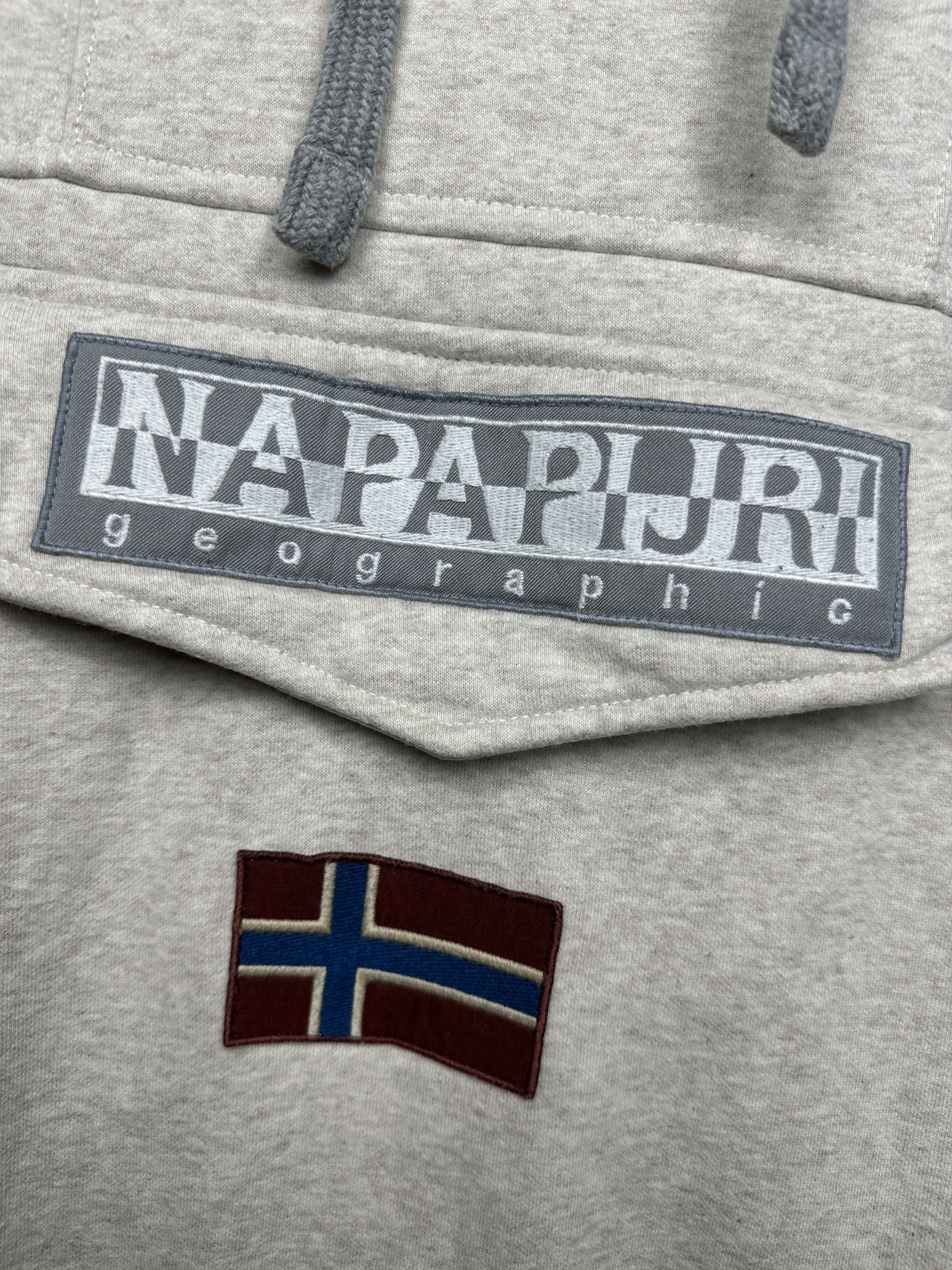Napapijri Napapijri Mens Big Logo Hoodie Size US S / EU 44-46 / 1 - 3 Thumbnail