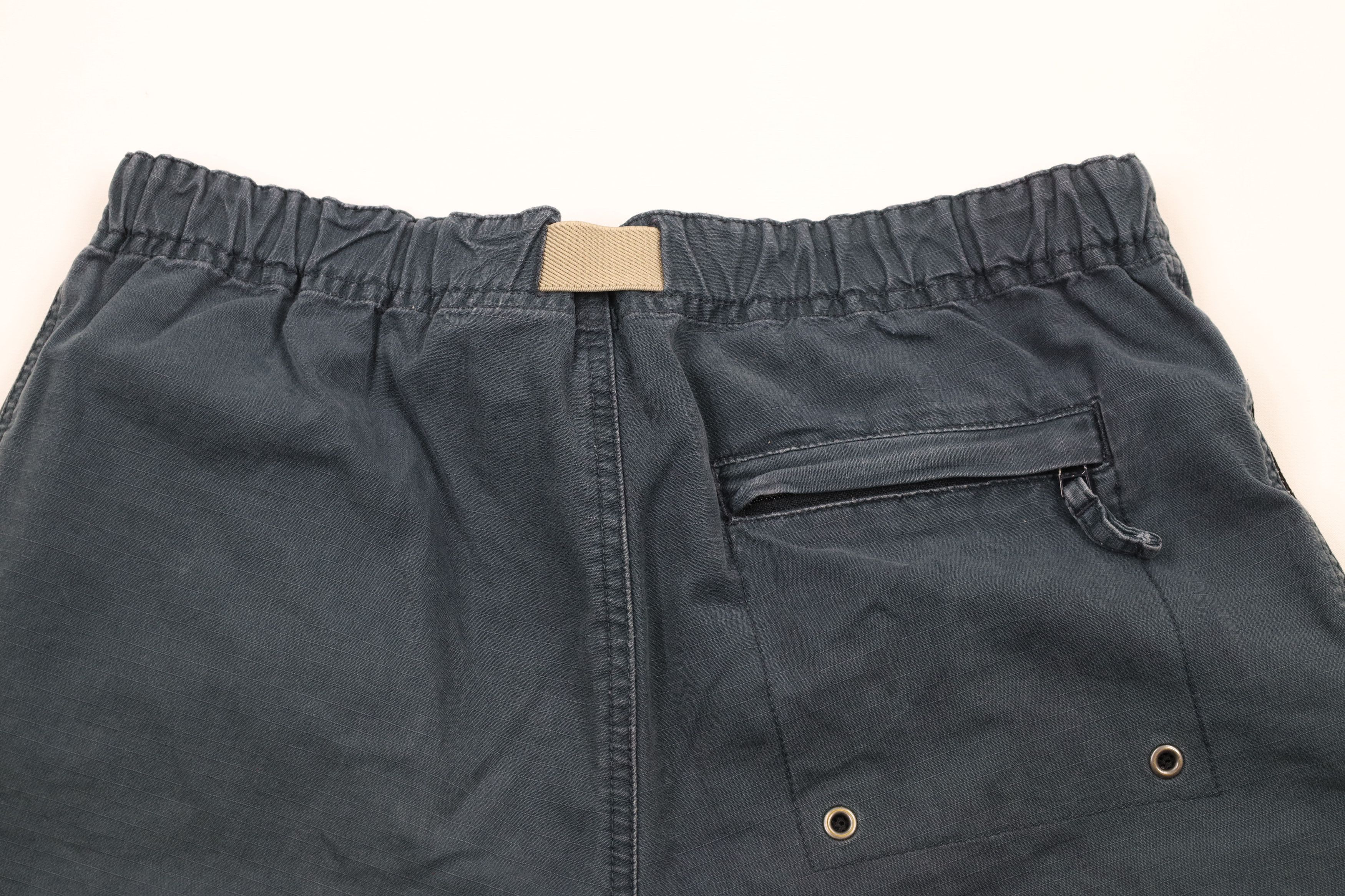 Gap Vintage 90s Gap Ripstop Belted Cargo Shorts Blue Cotton Size US 30 / EU 46 - 8 Thumbnail