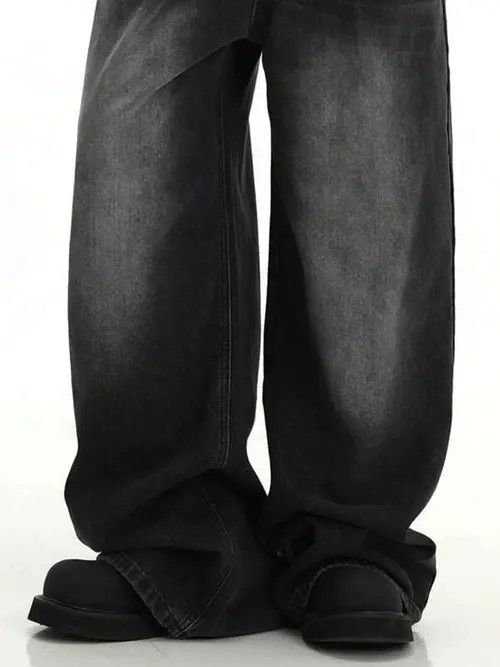 Japanese Brand Skater Washed Retro Baggy Y2k Denim Jeans Size US 36 / EU 52 - 1 Thumbnail