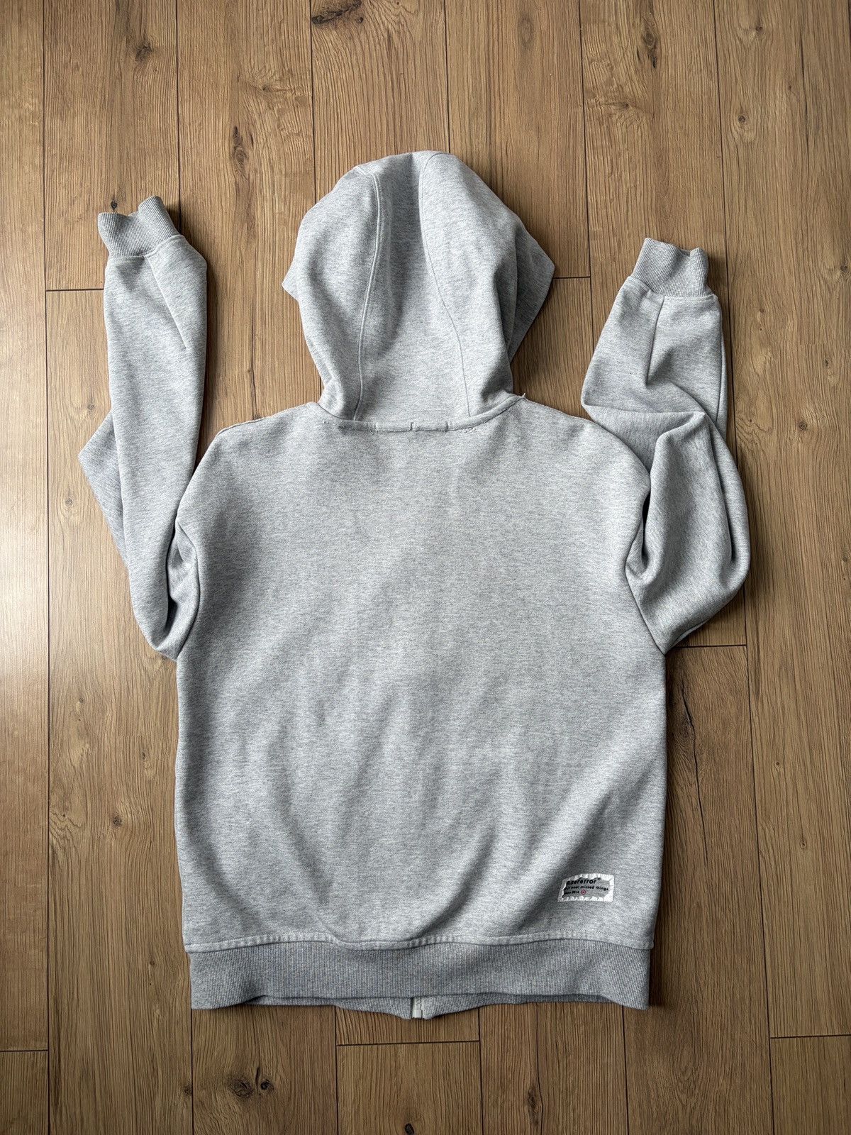 Ader Error Adder Error Gray Zip Heavy Hoodie Size US L / EU 52-54 / 3 - 13 Thumbnail