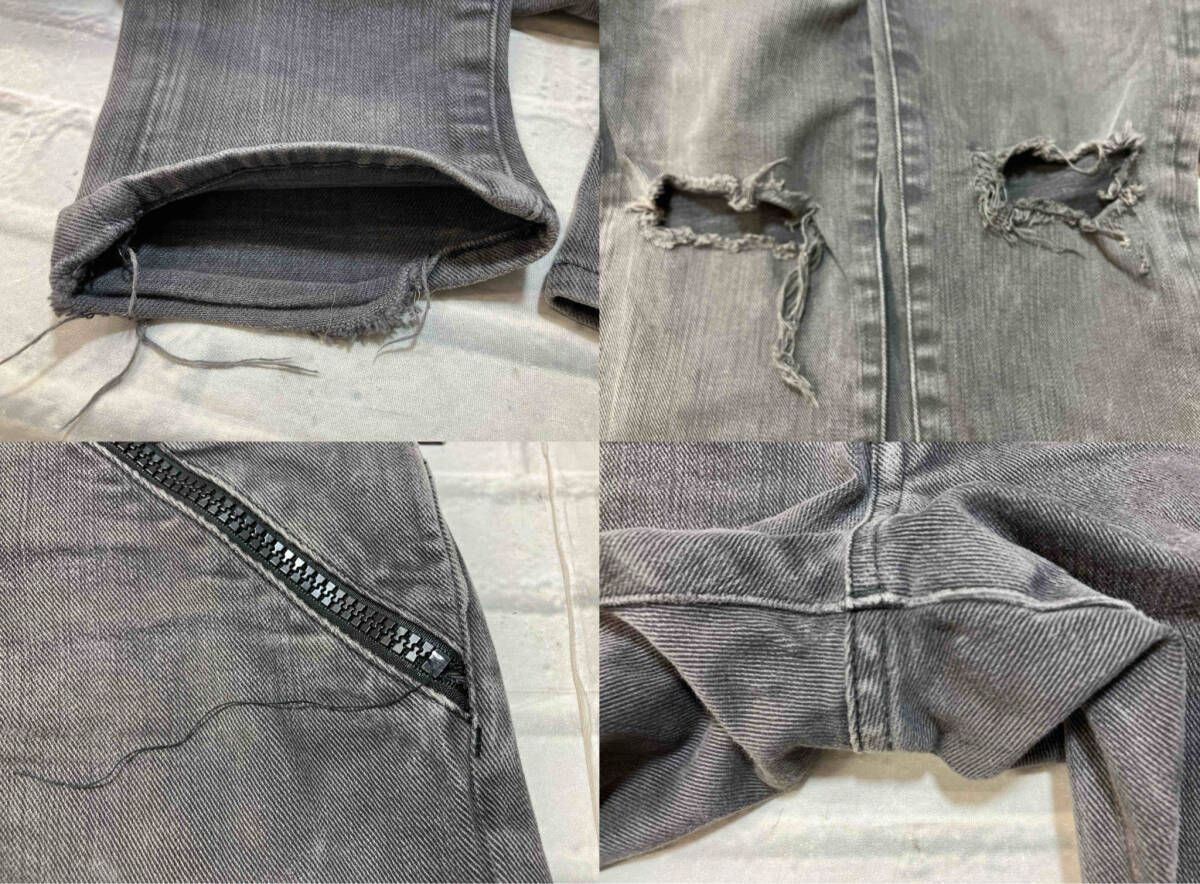 Undercover zip ripped knee denim Size US 31 - 7 Thumbnail