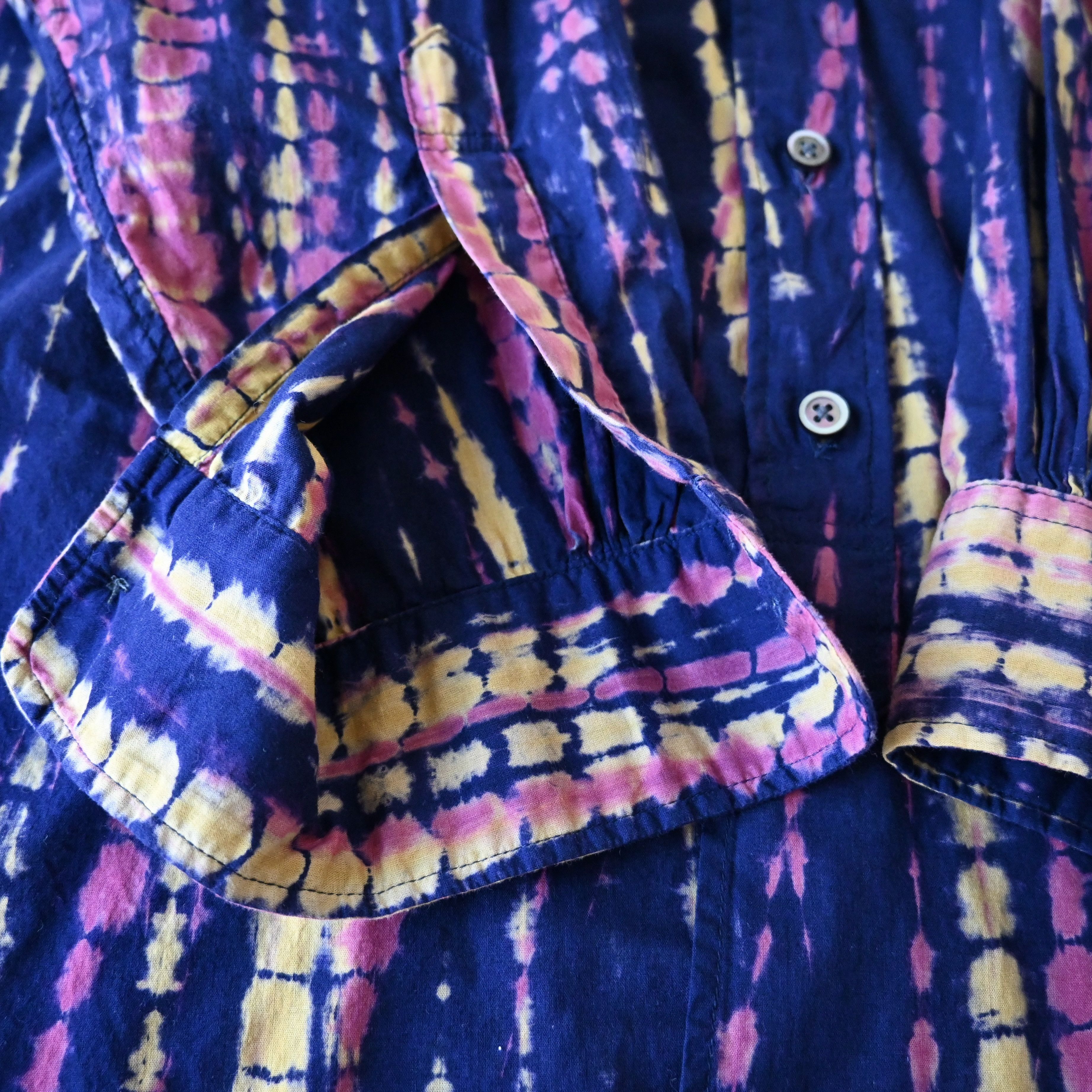 Engineered Garments Engineered Garments "19th Century Shirt" Lawn batik stripe Size US S / EU 44-46 / 1 - 17 Thumbnail
