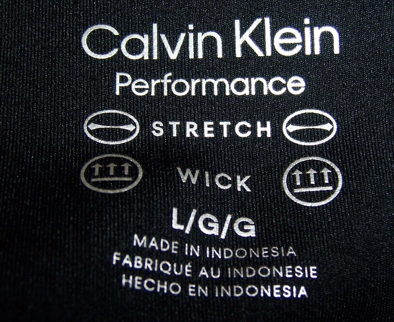 Calvin Klein Calvin Klein Women's Performance Bike Shorts - Black - Large Size 30" / US 8 / IT 44 - 6 Thumbnail