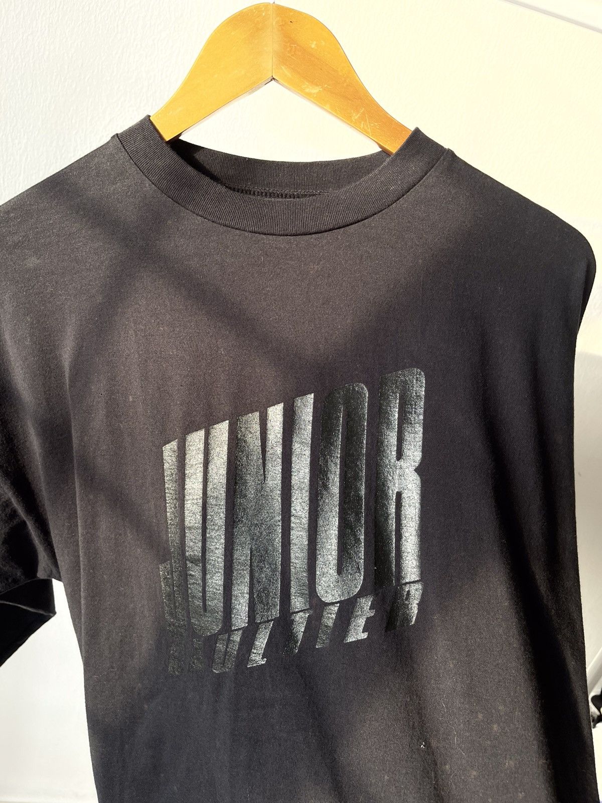 Jean Paul Gaultier 80s Junior Gaultier Spellout Logo Long Sleeve Size US M / EU 48-50 / 2 - 6 Thumbnail