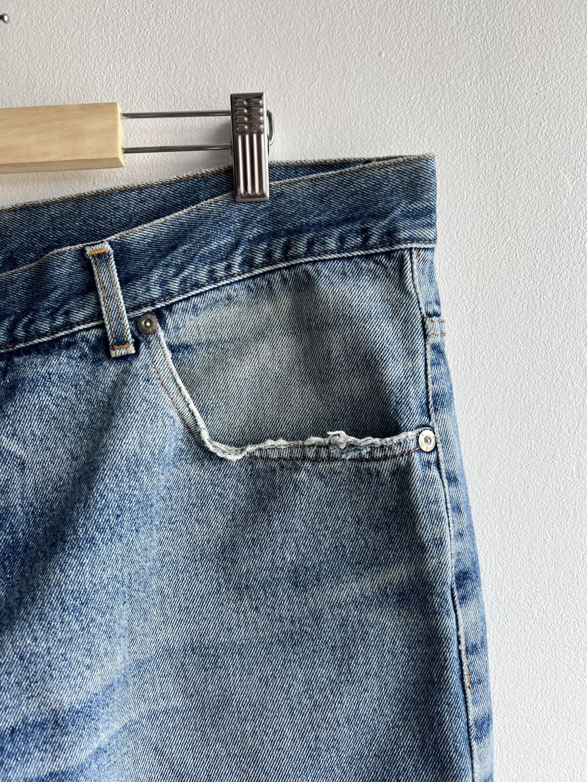 Yves Saint Laurent Vintage Yves Saint Laurent YSL Mens Blue Denim Jeans Pants Size US 39 - 10 Thumbnail