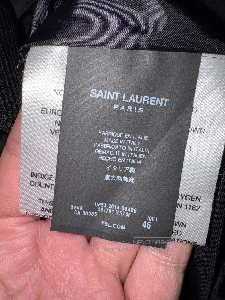 Saint Laurent Paris Saint Laurent Paris Studded Leather Puffer Jacket Size US S / EU 44-46 / 1 - 3 Thumbnail
