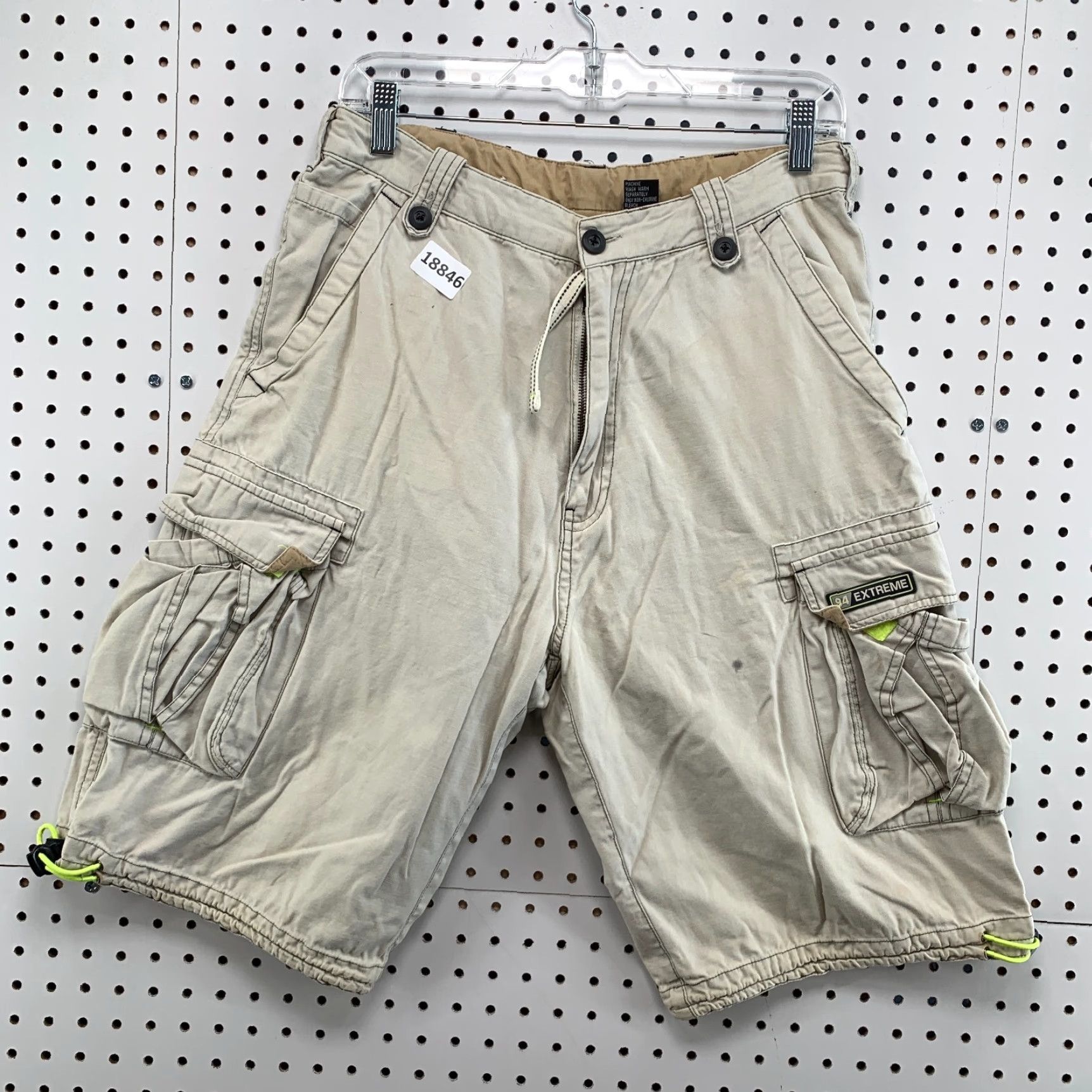 J Brand Emergency Exit Shorts Mens Cargo Beige 30x11 Regular Outdoor Size US 30 / EU 46 - 6 Thumbnail