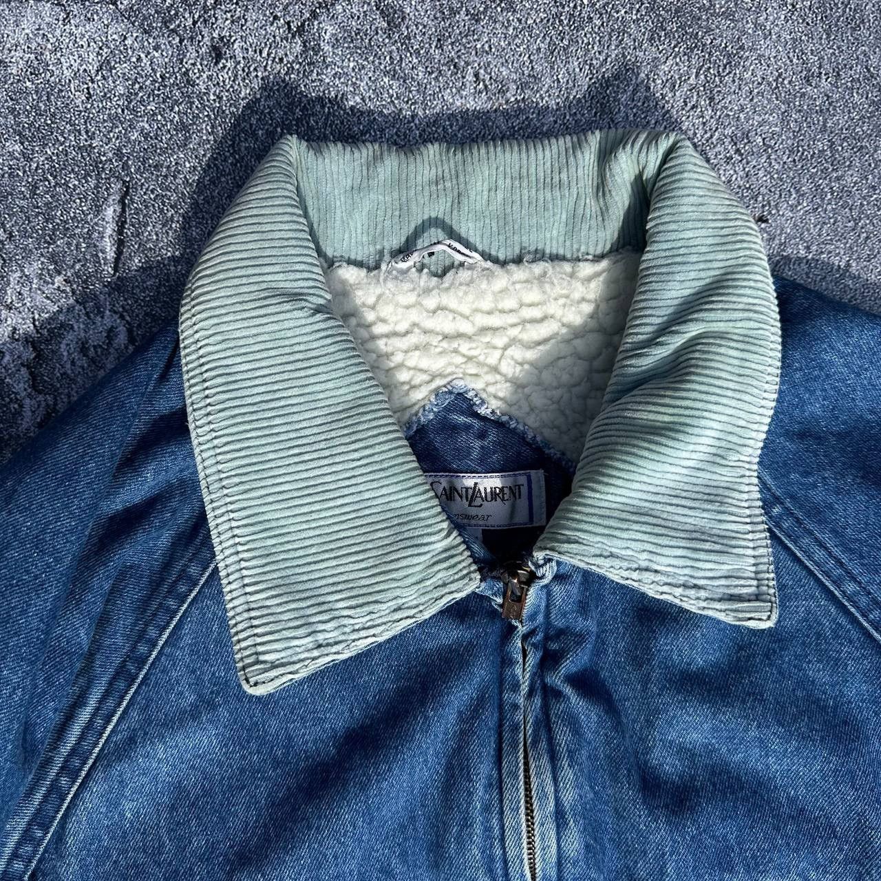 Yves Saint Laurent Saint Laurent Denim Jacket Size US M / EU 48-50 / 2 - 4 Thumbnail