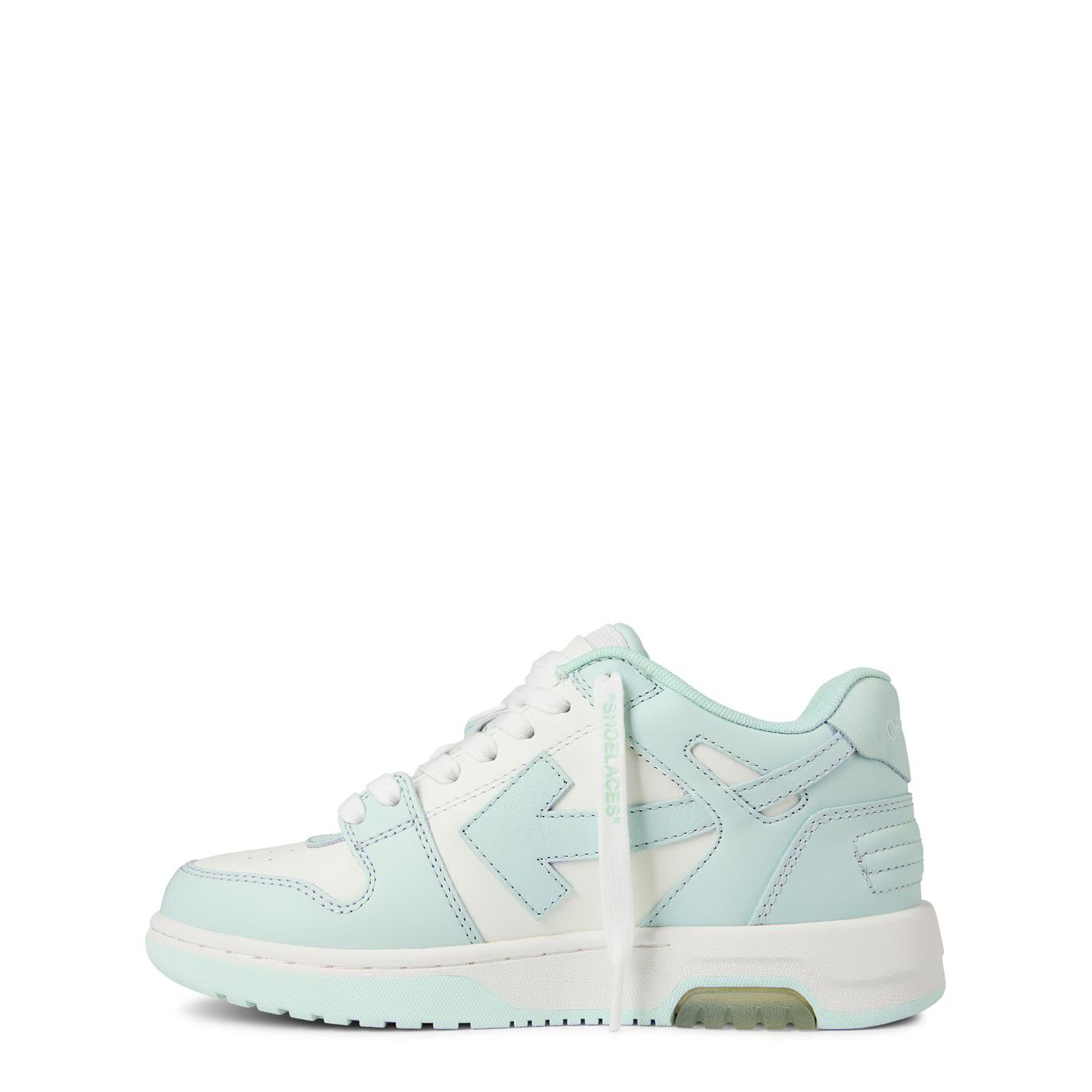 Off-White o1g2r1mq1224 Office Trainer in White & SeaFoa Size US 11 / IT 41 - 2 Thumbnail