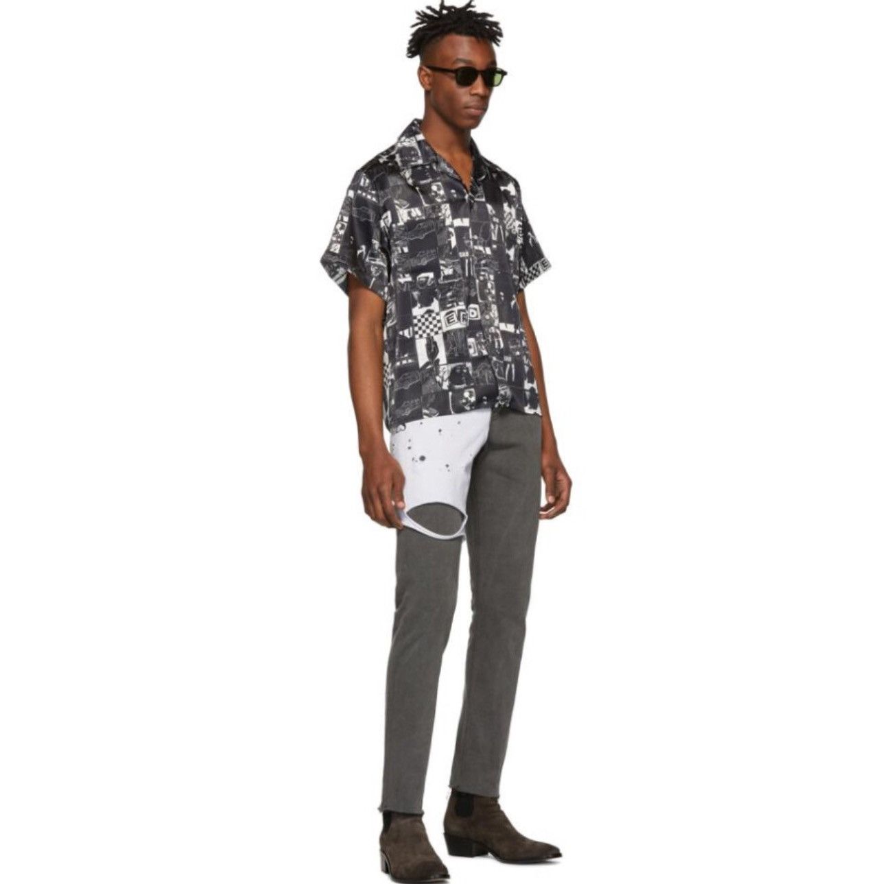 Enfants Riches Deprimes enfants riches deprimes 19aw silk shirt Size US M / EU 48-50 / 2 - 6 Thumbnail