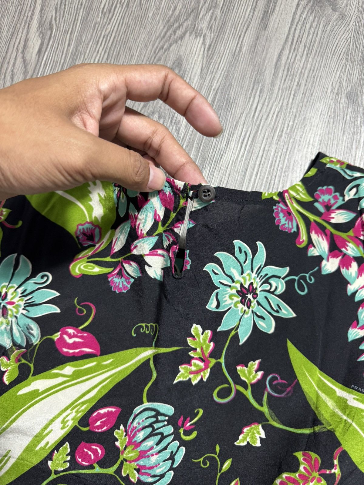 Prada Prada Full Print Rose Size M / US 6-8 / IT 42-44 - 8 Thumbnail