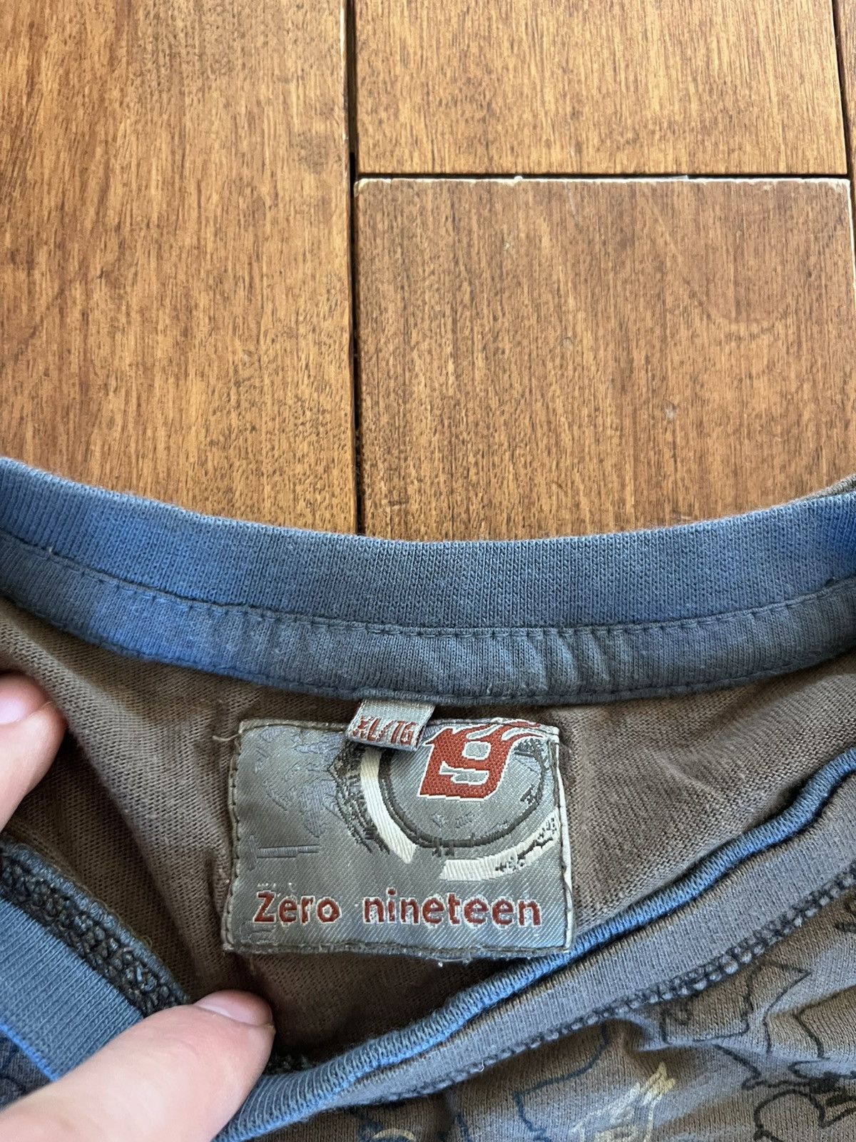 Vintage Y2k layered longsleeve Size US XL / EU 56 / 4 - 3 Thumbnail