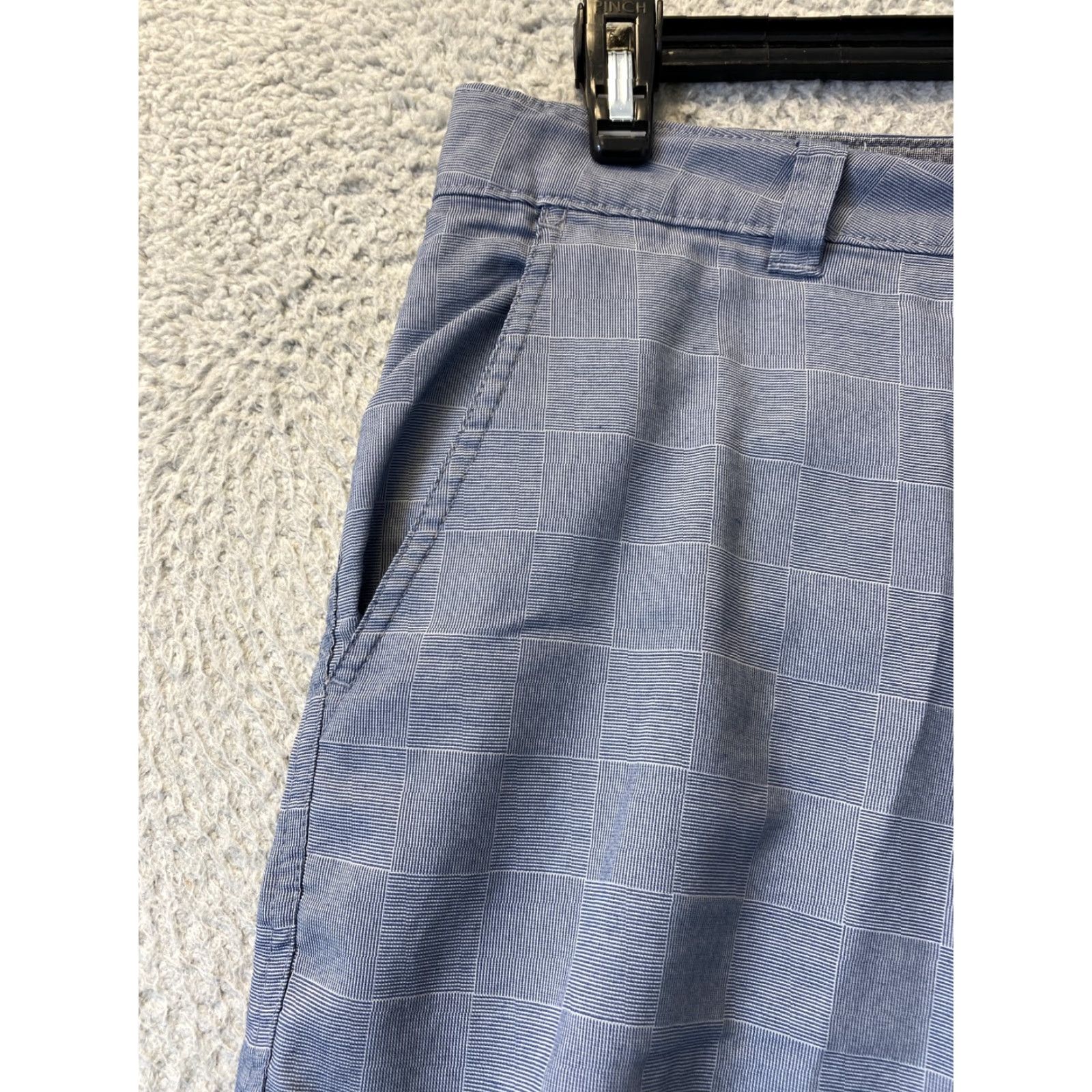 O'Neill O'Neill Golf Shorts Mens 32 Blue Striped Chino Lightweight Casual Athletics Size US 32 / EU 48 - 5 Thumbnail