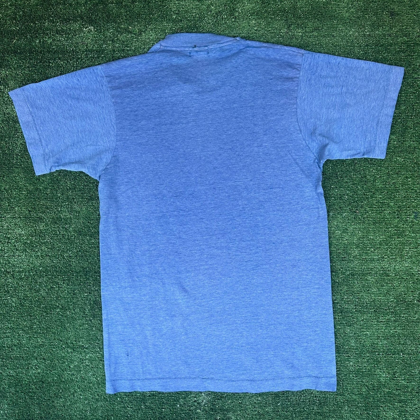 Vintage Vintage 90s Boston Harbor Map T-Shirt Blue M Single Stitch C Size US M / EU 48-50 / 2 - 7 Thumbnail